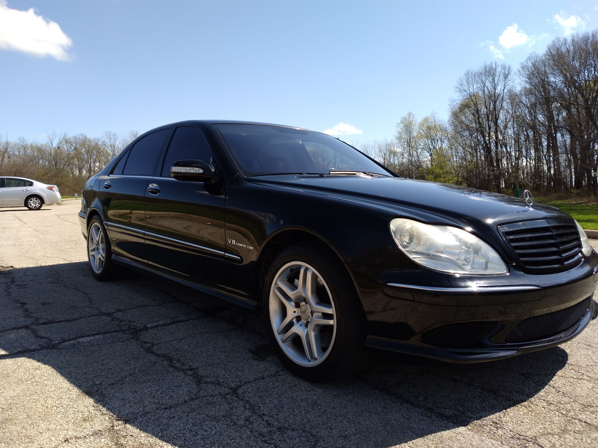 2005 Mercedes-Benz S55 AMG - 2005 S55 AMG Blk/Blk - Used - VIN WDBNG74J75A442075 - 90,000 Miles - 8 cyl - 2WD - Automatic - Sedan - Black - Palatine, IL 60067, United States