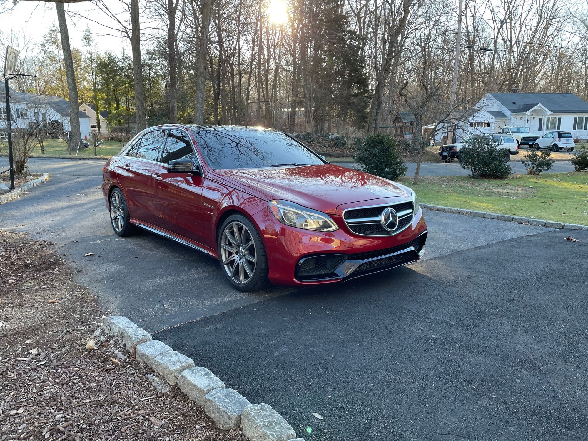 2014 Mercedes-Benz E63 AMG S - considering selling '14 cardinal red e63s - Used - VIN wddhf7gb4ea973911 - 92,000 Miles - Red - Stamford, CT 06905, United States