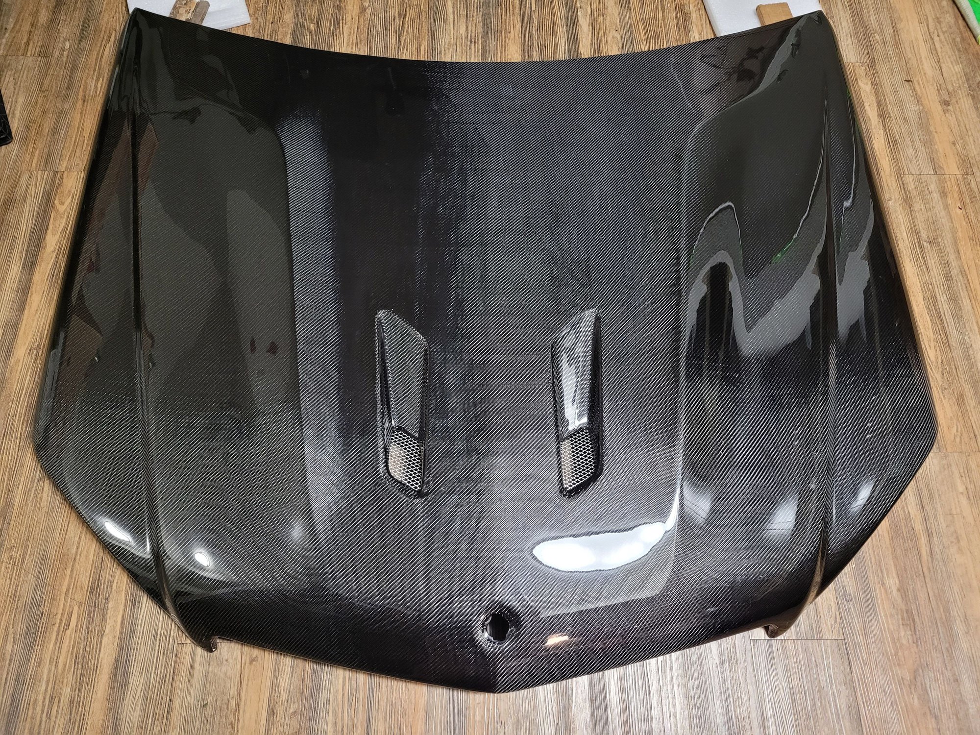 Exterior Body Parts - (2008-2011) W204 C63 AMG Black Series Style Carbon Fiber Hood - New - All Years  All Models - Santa Clara, CA 95050, United States