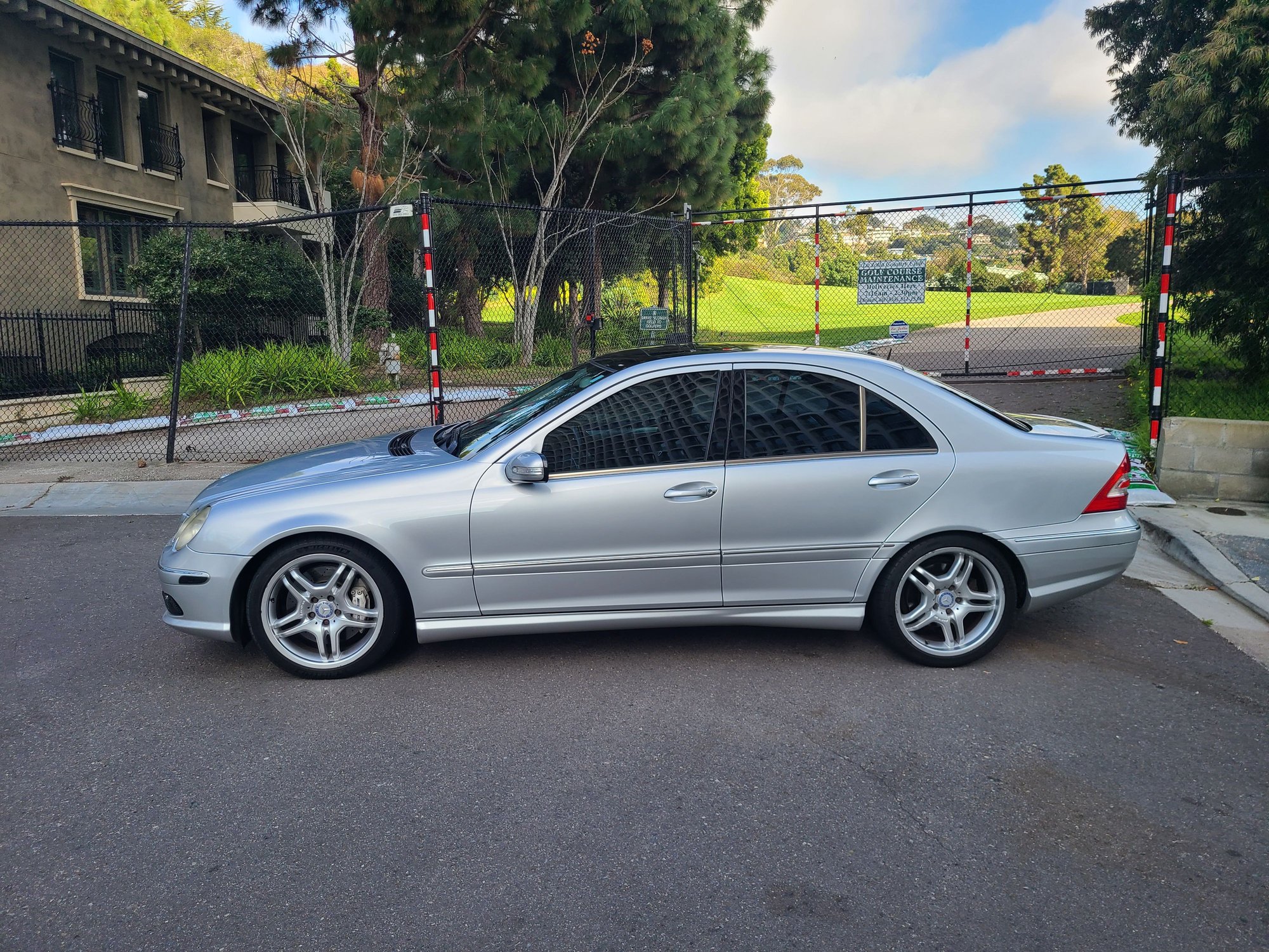 2005 Mercedes-Benz C55 AMG - 2005 Mercedes Benz C55 AMG - Used - VIN WDBRF76J95F594184 - 138,000 Miles - 8 cyl - 2WD - Automatic - Sedan - Silver - San Diego, CA 92109, United States