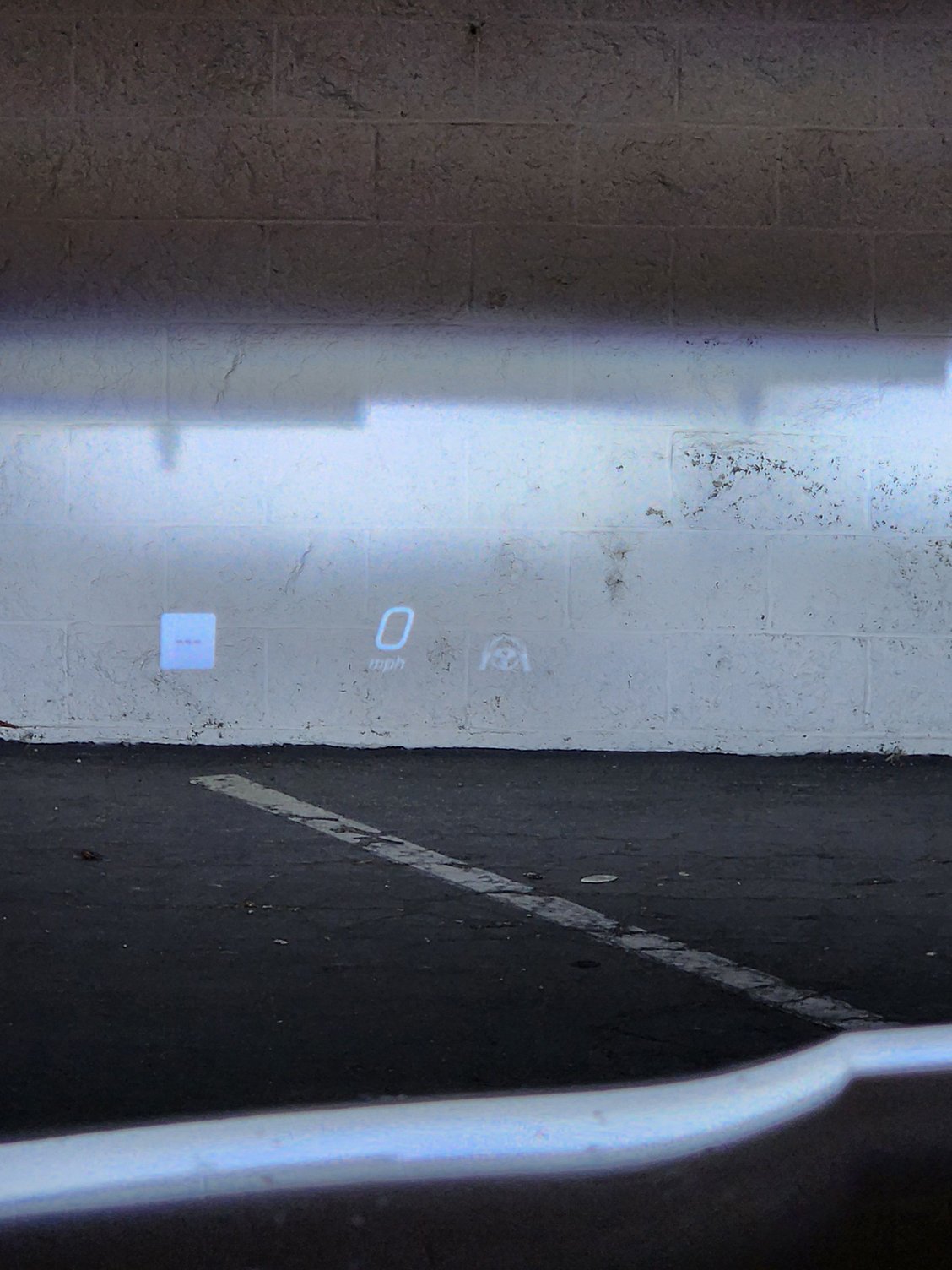 Photo taken about 15 feet from wall