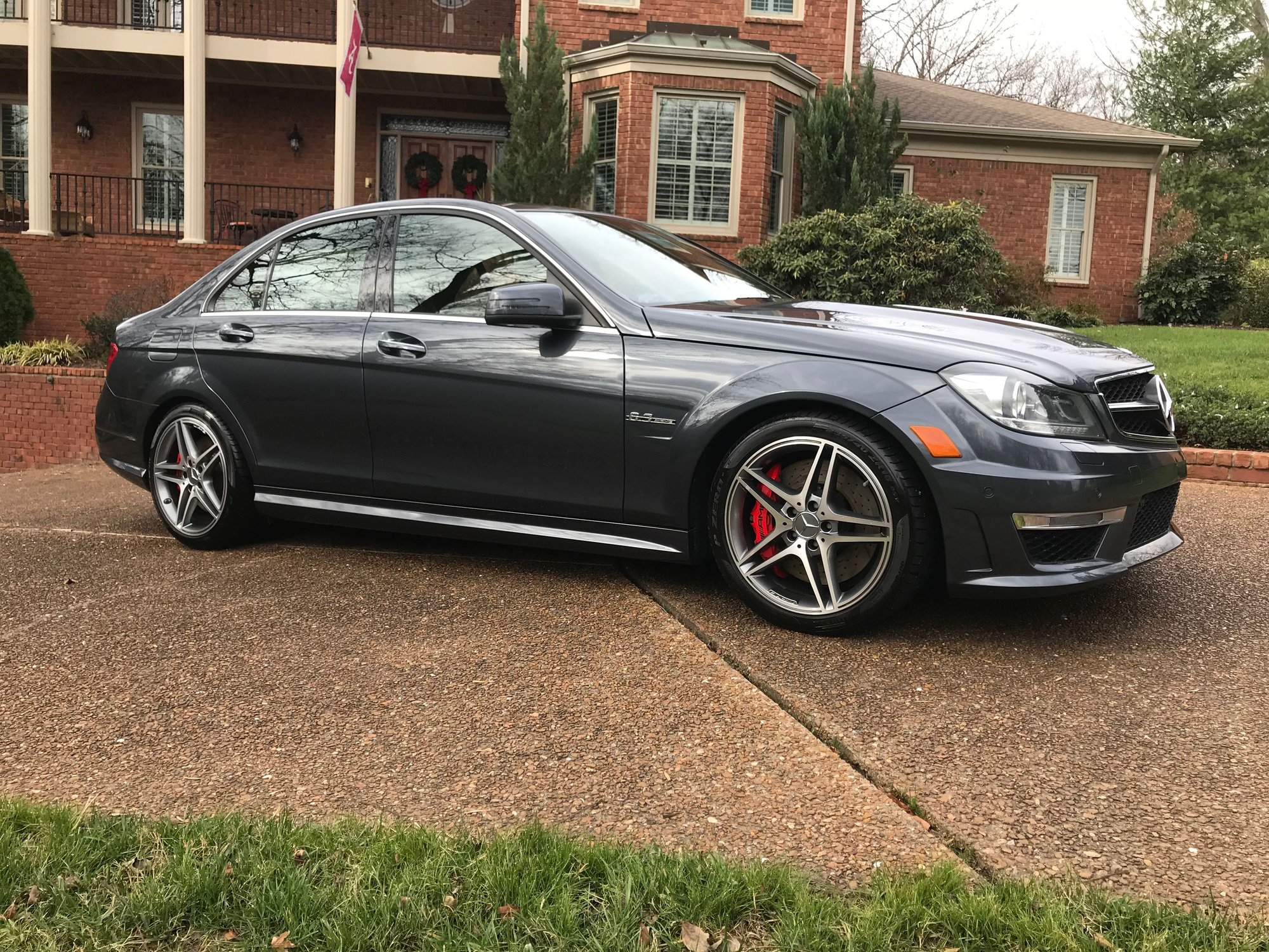 2013 Mercedes-Benz C63 AMG - 2013 C63 AMG - Used - VIN WDDGF7HB4DA829803 - 20,500 Miles - 8 cyl - 2WD - Automatic - Sedan - Gray - Brentwood, TN 37027, United States