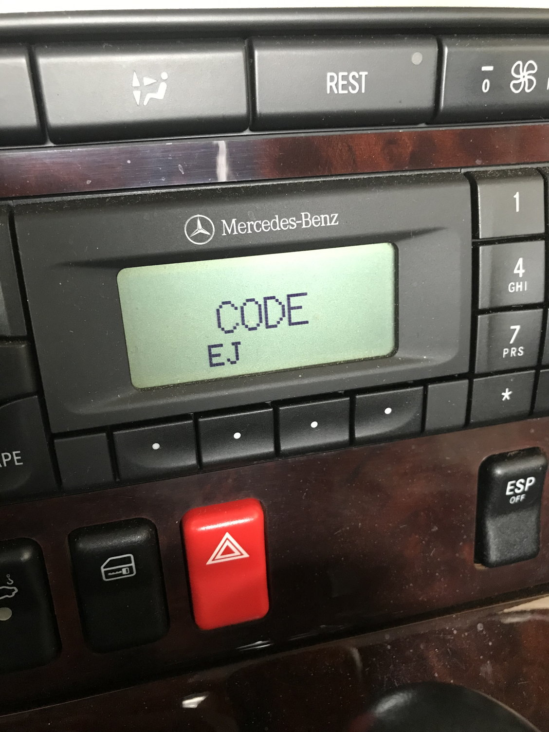 Radio stuck in CODE EJ mode  Forums