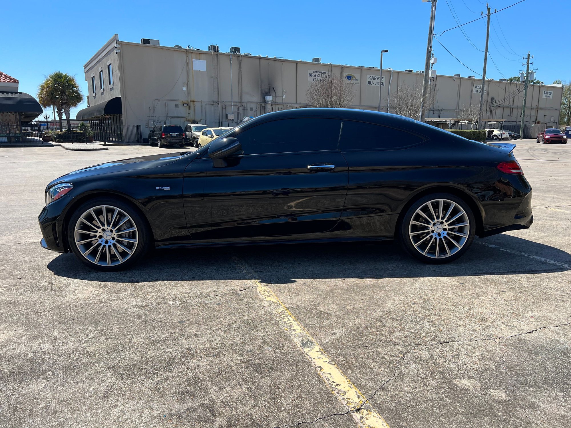 2019 Mercedes-Benz C43 AMG - 2019 C43 AMG Coupe - Used - VIN WDDWJ6EBXKF809340 - 27,000 Miles - 6 cyl - AWD - Automatic - Coupe - Black - Houston, TX 77079, United States