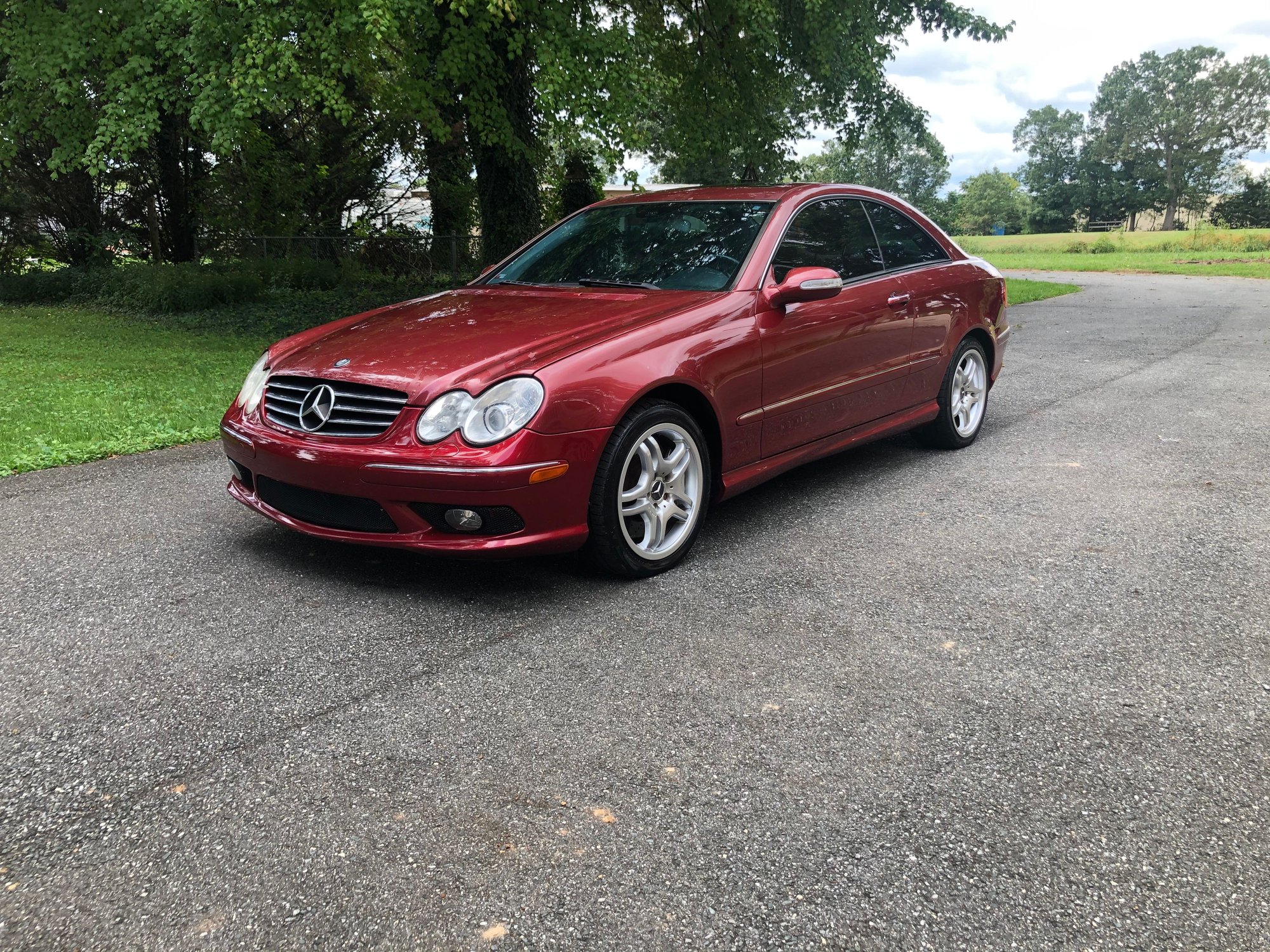 2003 Mercedes-Benz CLK55 AMG - 2003 Clk55 - Used - VIN Wdbtj76h23f051970 - 120,000 Miles - 8 cyl - 2WD - Automatic - Coupe - Red - Lynchburg, VA 24502, United States