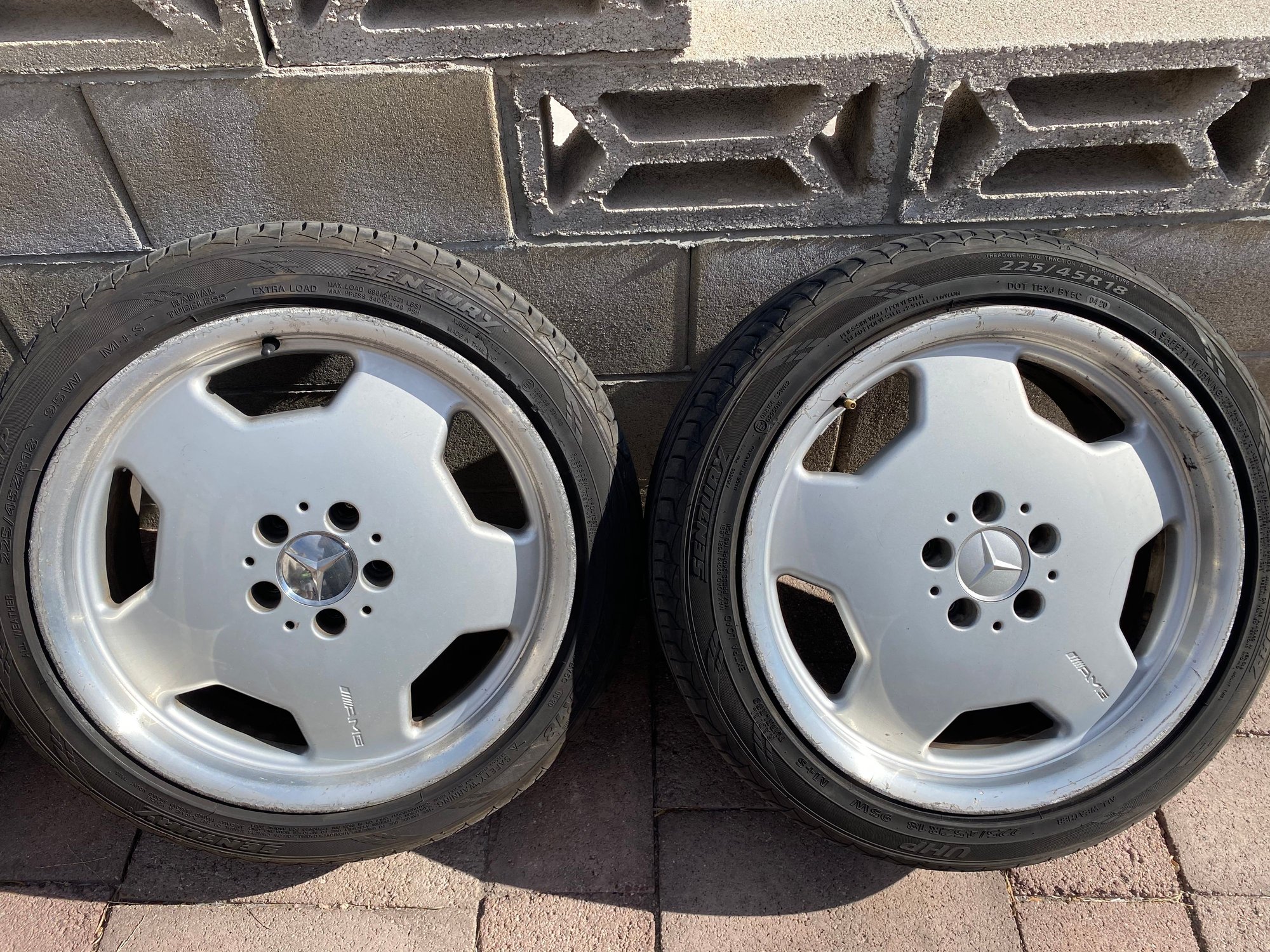 Wheels and Tires/Axles - 18” Monoblocks AMG - Used - 1950 to 2020 Mercedes-Benz All Models - Las Vegas, NV 89128, United States