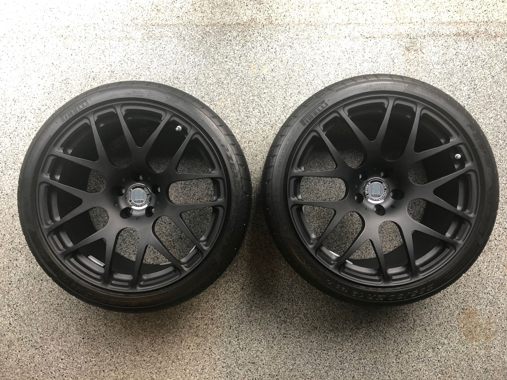 Wheels and Tires/Axles - 19" Staggered P40sc Rims with Pirelli P Zero Corsa Tires - Used - 2006 to 2010 Mercedes-Benz CL63 AMG - Great Falls, VA 22066, United States