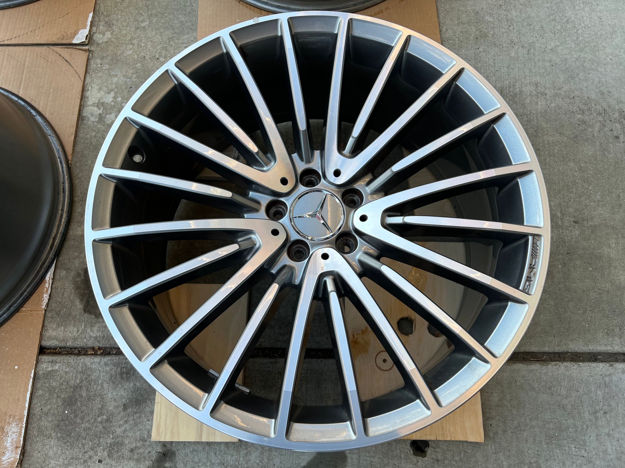 Wheels and Tires/Axles - OEM GLC63 AMG 21” Wheels - Used - 2018 to 2022 Mercedes-Benz GLC63 AMG - San Jose, CA 95123, United States