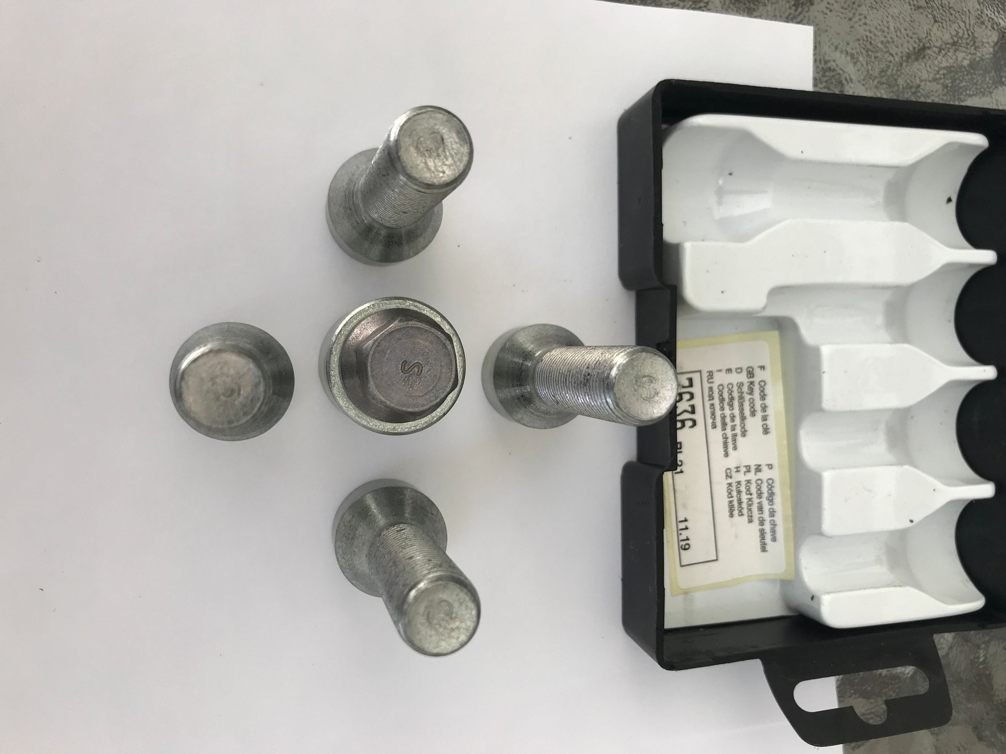 Wheels and Tires/Axles - Farad Italian Starlocks Wheel Lock Bolts M14x1.5x45 Cone Seat with R13 Ball washers - New - 0  All Models - Sarasota, FL 34233, United States