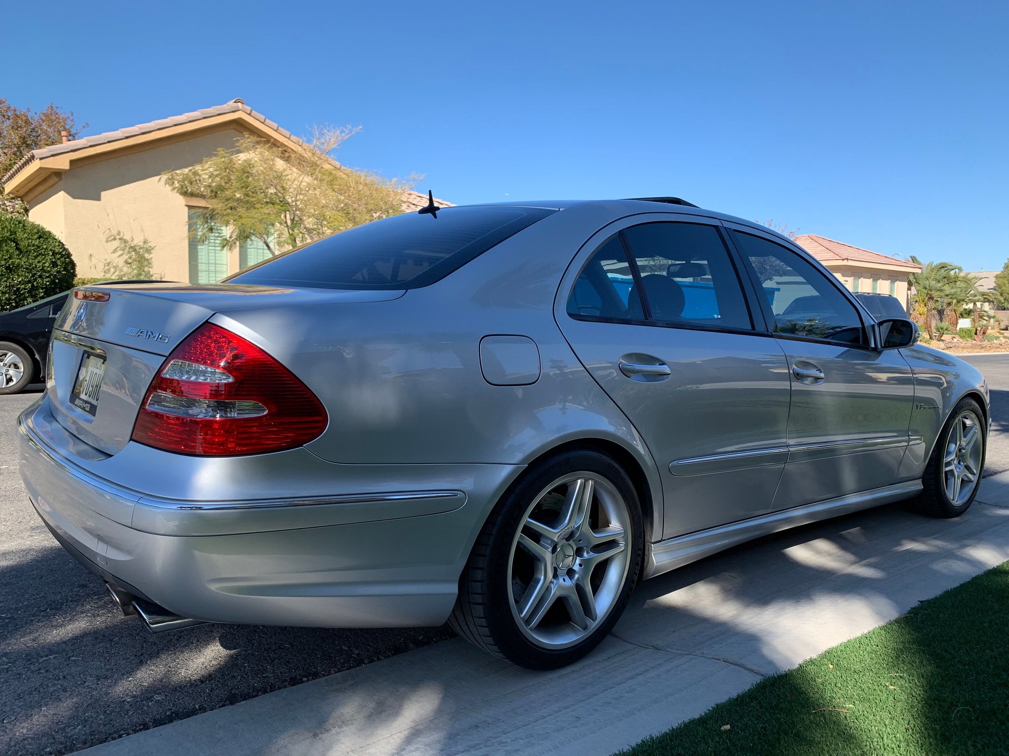 2003 Mercedes-Benz E55 AMG - 2003 Mercedes-Benz E55 AMG for sale - Used - VIN WDBUF76J73A298018 - 84,000 Miles - 8 cyl - 2WD - Automatic - Sedan - Silver - Las Vegas, NV 89141, United States