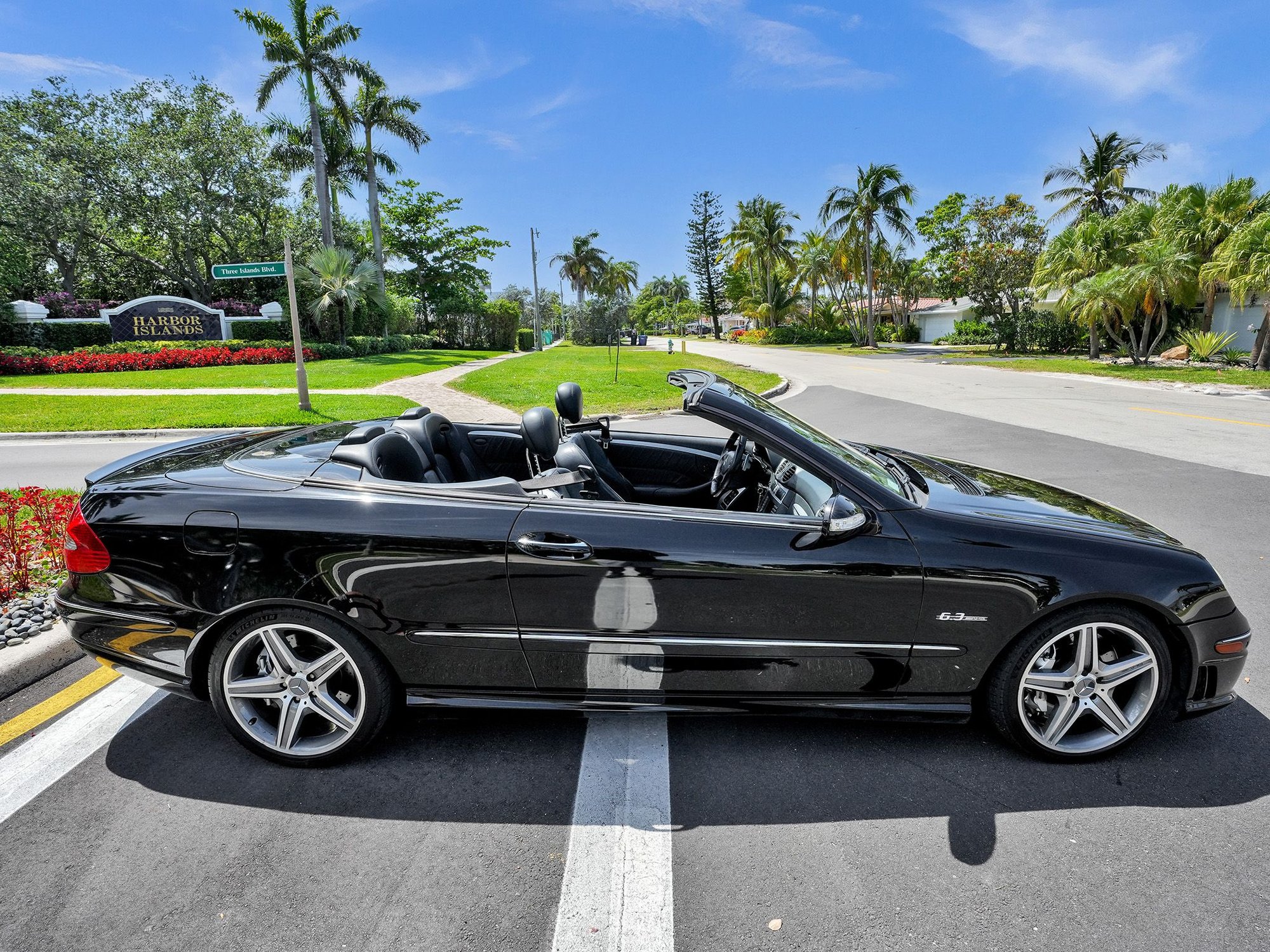 2007 Mercedes-Benz CLK63 AMG - Very Rare Triple Black CLK63 AMG - Used - VIN WDBTK77G37T075432 - 52,000 Miles - 8 cyl - 2WD - Automatic - Convertible - Black - Hollywood, FL 33020, United States