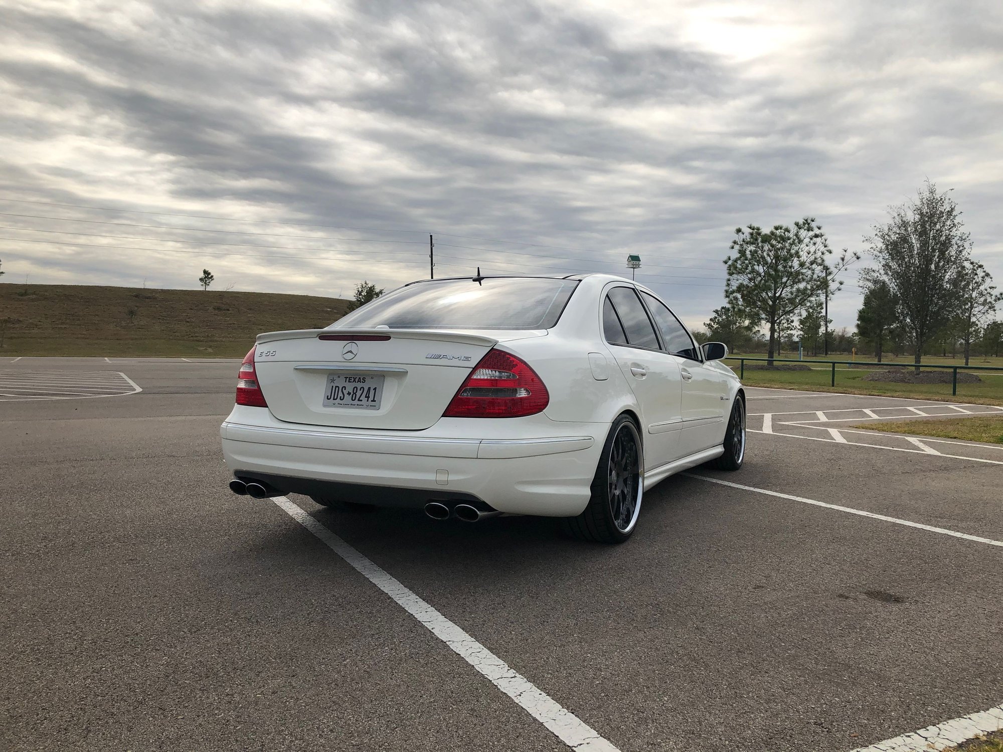 2006 Mercedes-Benz E55 AMG - 2006 Mercedes-Benz E55 - Used - VIN WDBUF76J76A881421 - 80,929 Miles - 8 cyl - 2WD - Automatic - Sedan - White - Cypress, TX 77433, United States