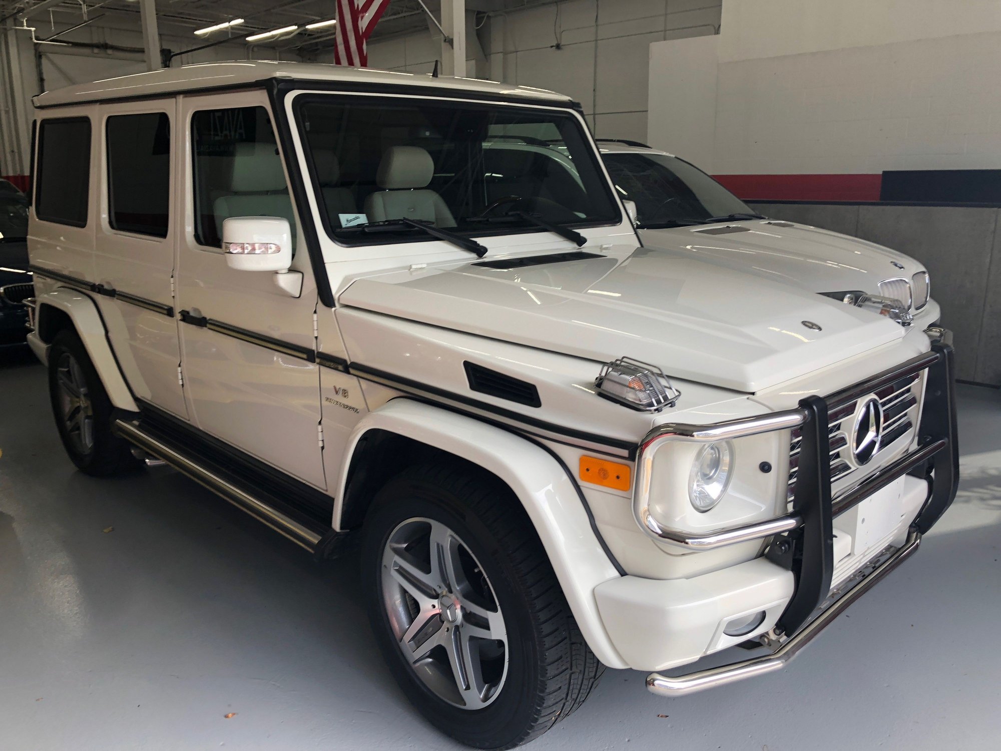 2009 Mercedes-Benz G55 AMG - 2009 Mercedes G55 AMG - G Wagon - Used - VIN WDCYR71E39X179421 - 49,800 Miles - 8 cyl - 4WD - Automatic - SUV - White - Pelham, NH 03076, United States