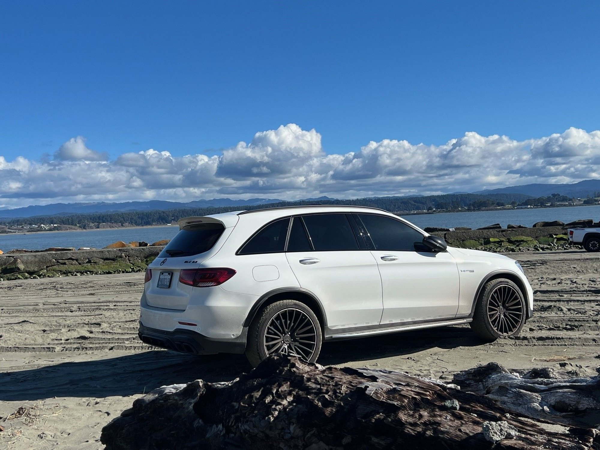 was able to drive onto the beach in Eureka.