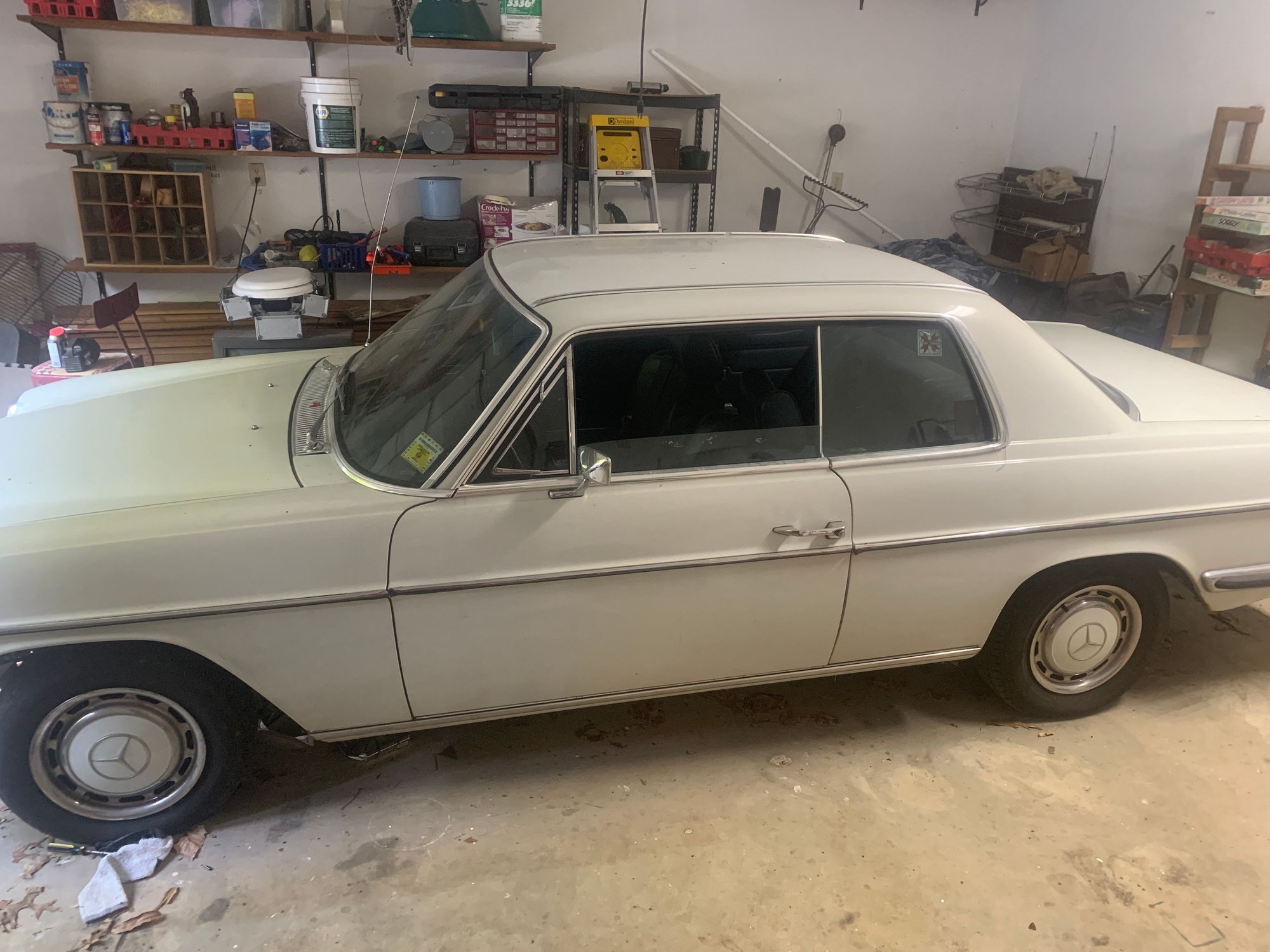 1973 Mercedes-Benz 280C - 1973 Mercedes Ben 280c - Used - VIN 11407312004512 - 78,683 Miles - 6 cyl - 2WD - Automatic - Coupe - White - Mtn Rest, SC 29664, United States