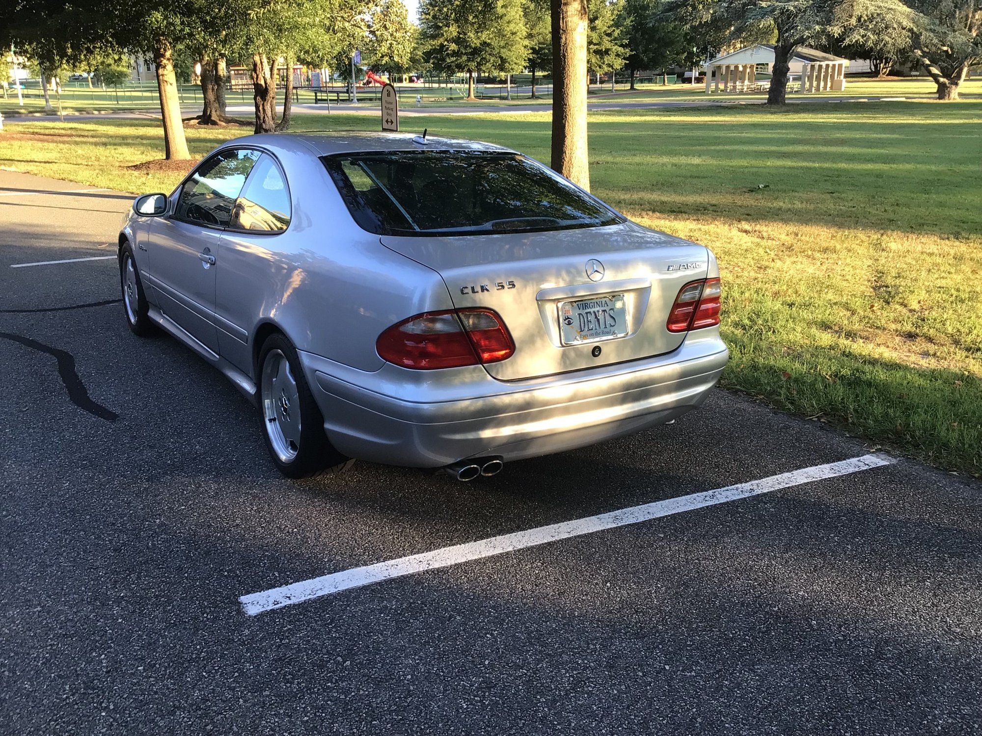 2001 Mercedes-Benz CLK55 AMG - 2001 CLK 55 AMG in Magnificent Condition - Used - VIN WDBLJ74G21F170061 - 95,733 Miles - 8 cyl - 2WD - Automatic - Coupe - Silver - Richmond, VA 23228, United States