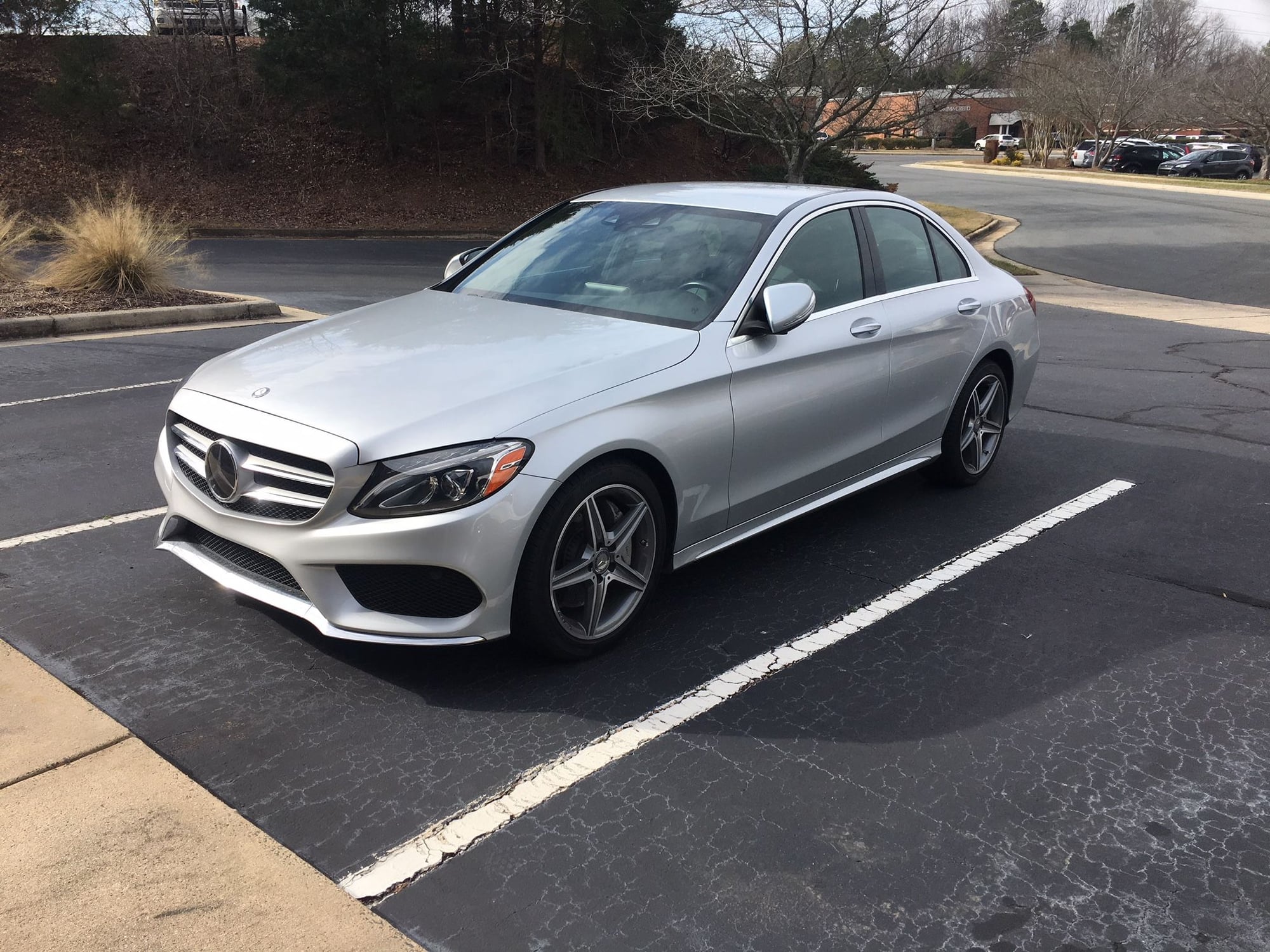 Wheels and Tires/Axles - 2015 AMG 18" Wheels and Tires - Used - 2015 to 2018 Mercedes-Benz C300 - Charlotte, NC 28227, United States