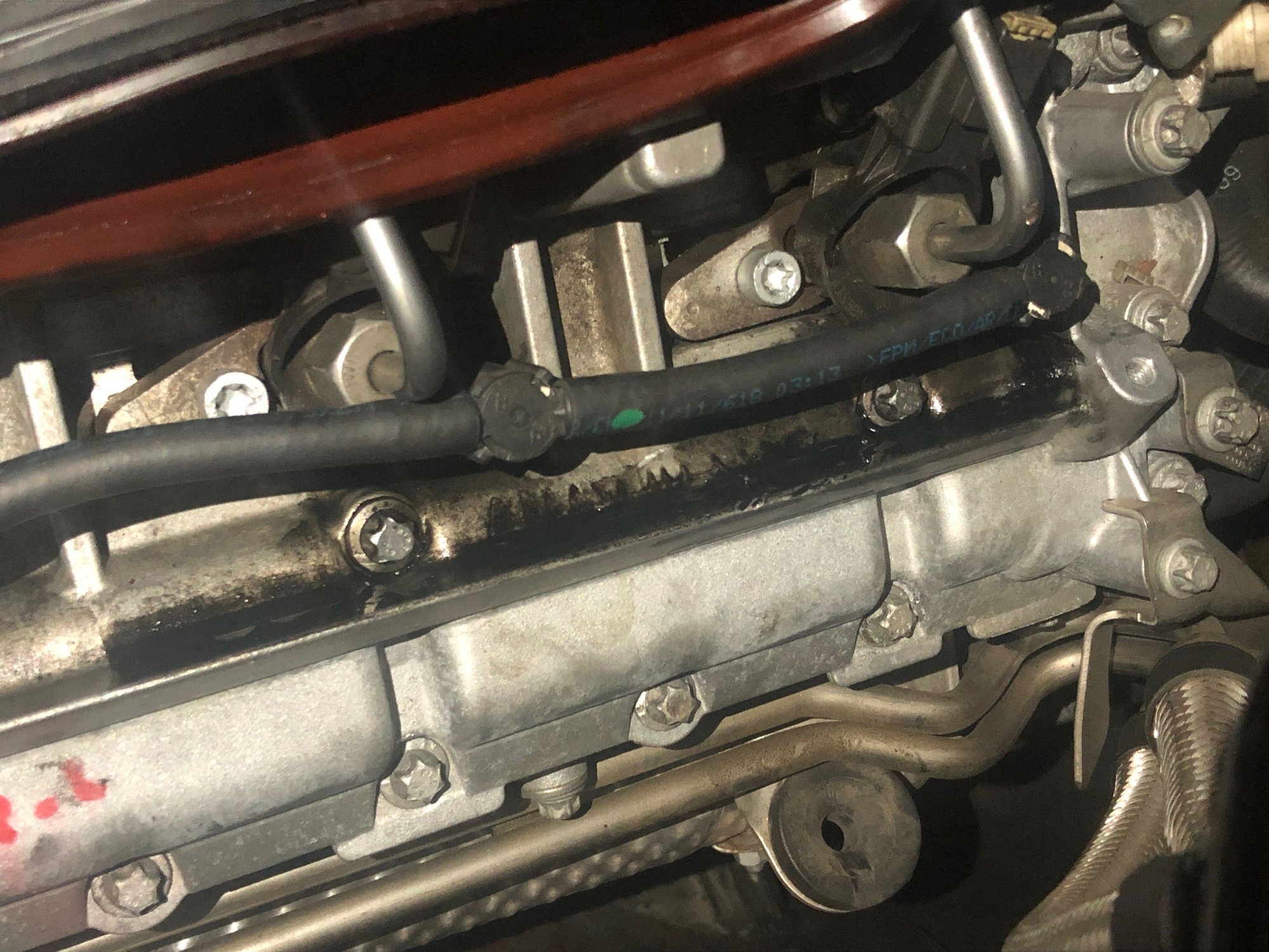 OM642 mystery oil leak near fuel injectors Forums
