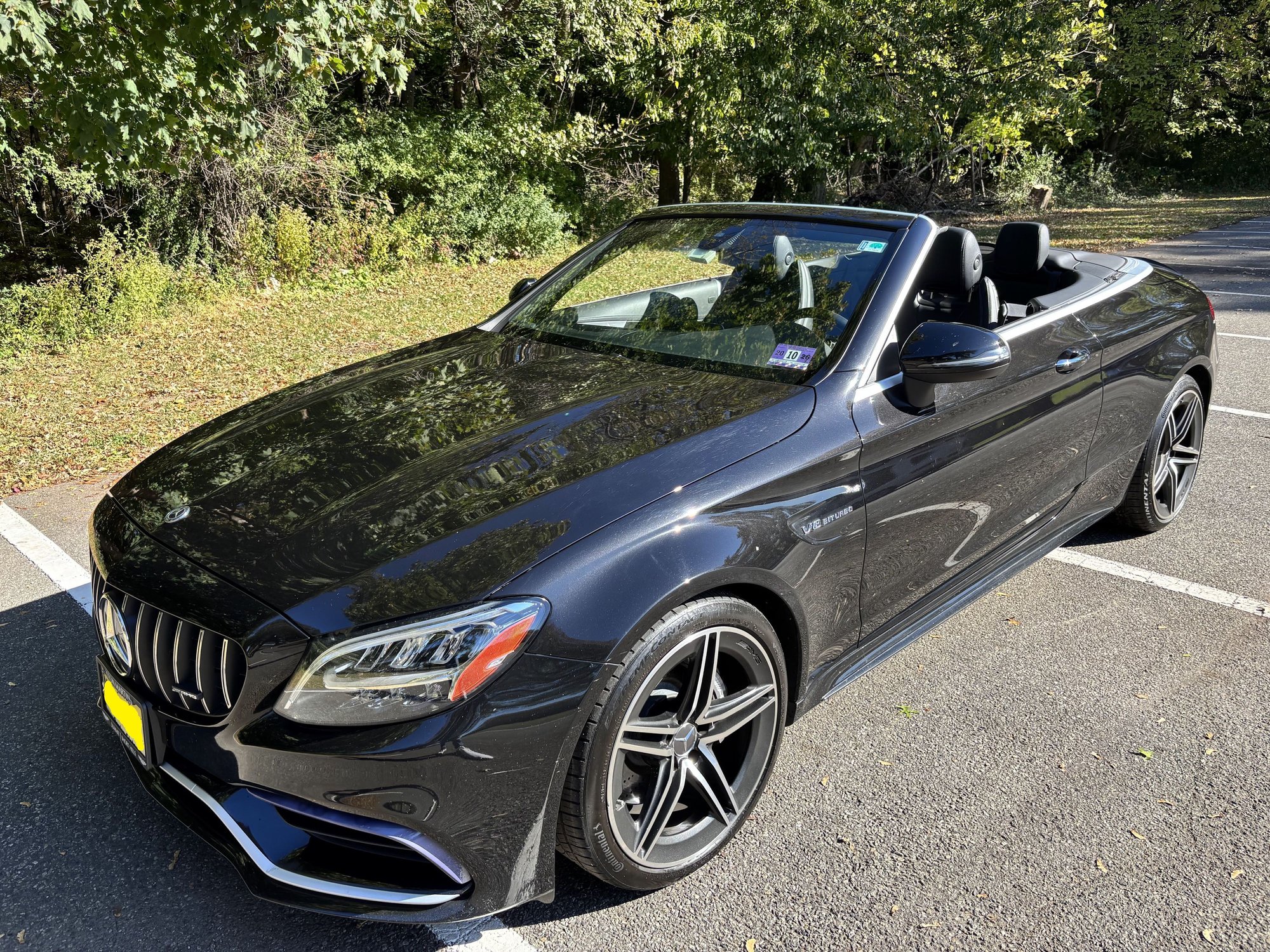 2019 Mercedes-Benz C63 AMG - For sale: 2019 C63 convertible, red on black, ~46,500 miles, everything works as new - Used - VIN WDDWK8GB7KF830409 - 46,500 Miles - 8 cyl - 2WD - Automatic - Convertible - Black - Summit, NJ 07901, United States
