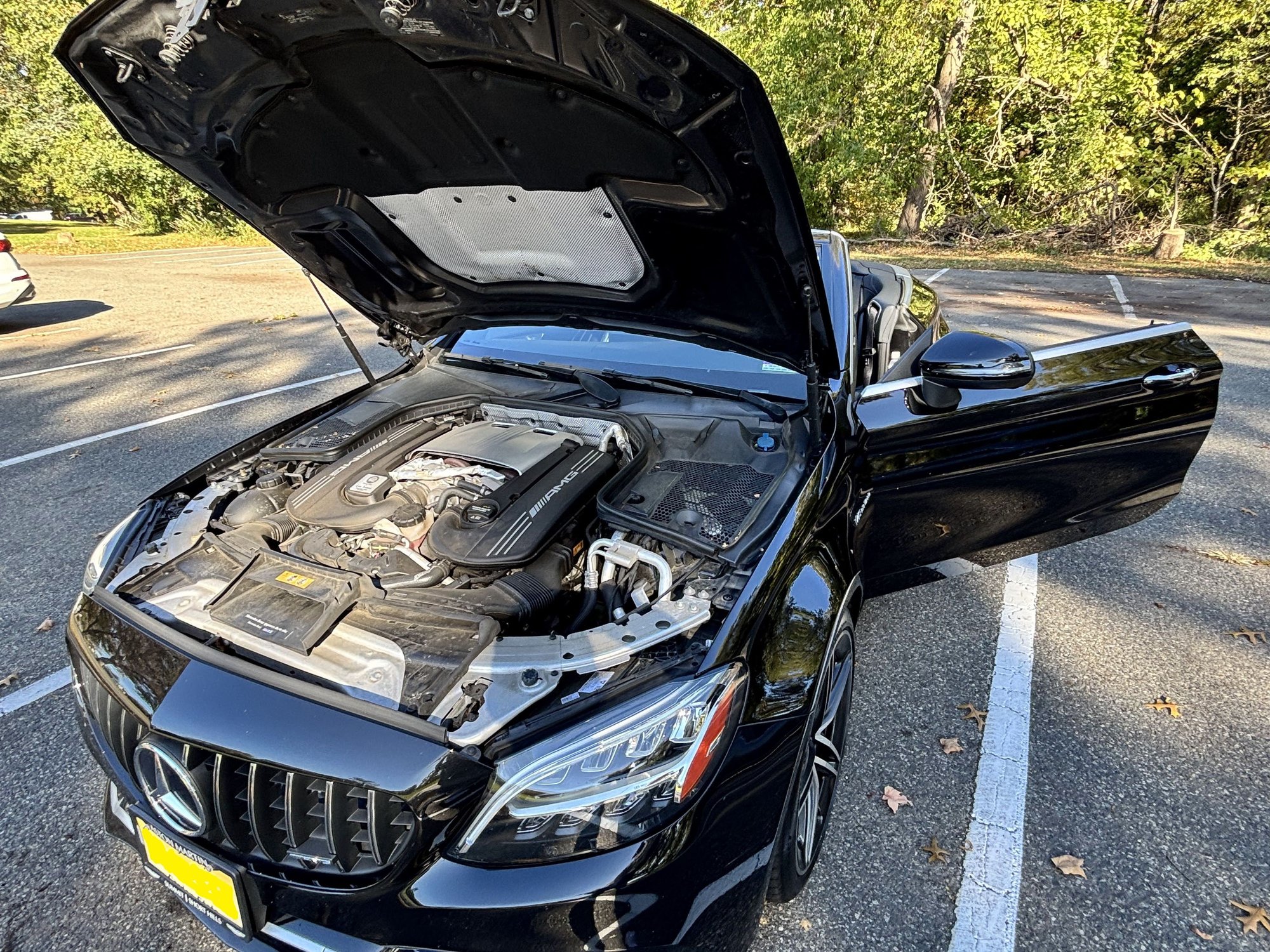 2019 Mercedes-Benz C63 AMG - For sale: 2019 C63 convertible, red on black, ~46,500 miles, everything works as new - Used - VIN WDDWK8GB7KF830409 - 46,500 Miles - 8 cyl - 2WD - Automatic - Convertible - Black - Summit, NJ 07901, United States