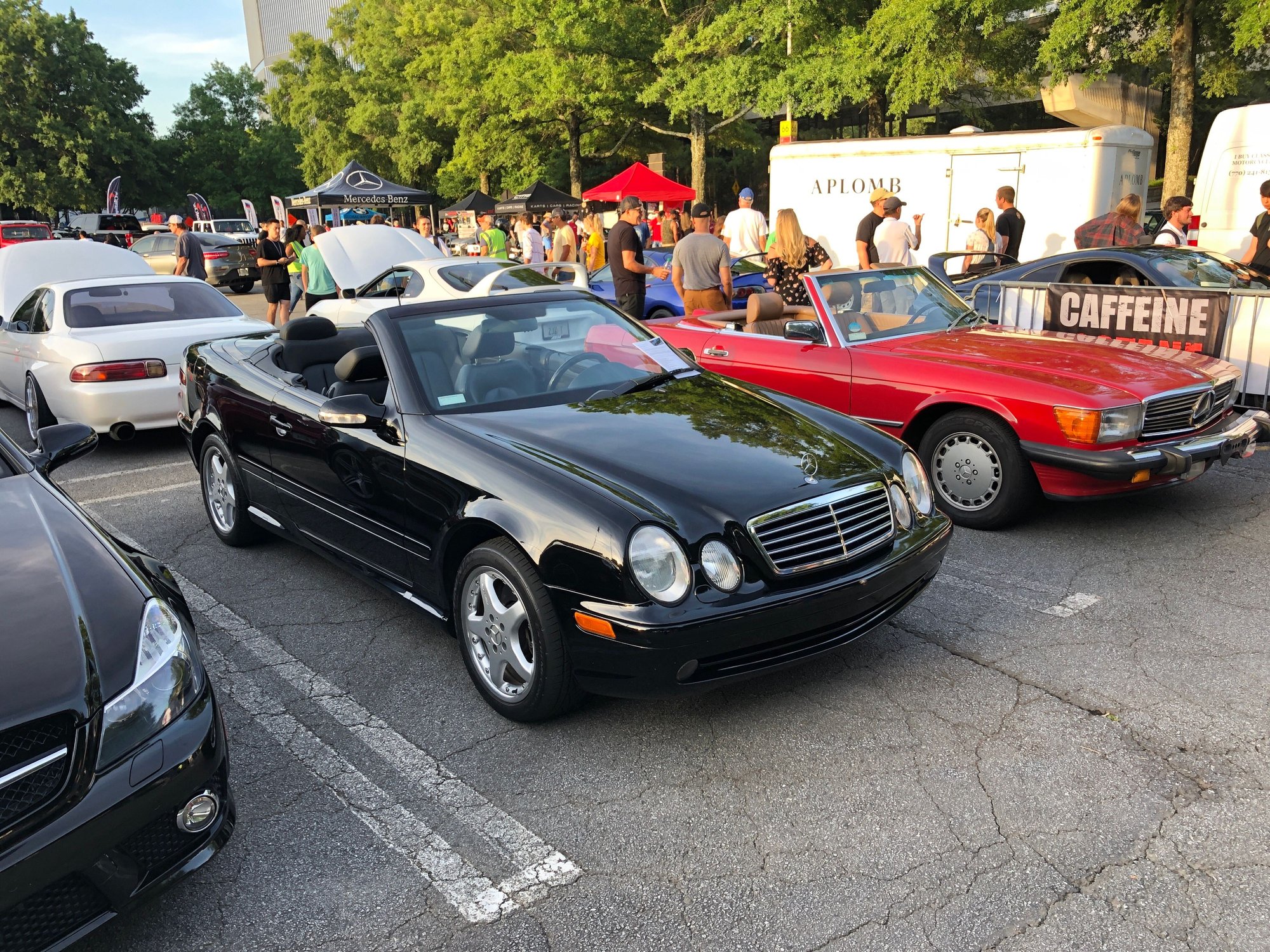 2002 Mercedes-Benz CLK55 AMG - CLK55 AMG Cabriolet, babied, always garaged, documented, all OEM, all AMG - Used - VIN WBBLK74G42T118396 - 77,000 Miles - 8 cyl - 2WD - Automatic - Convertible - Black - Atlanta, GA 30086, United States