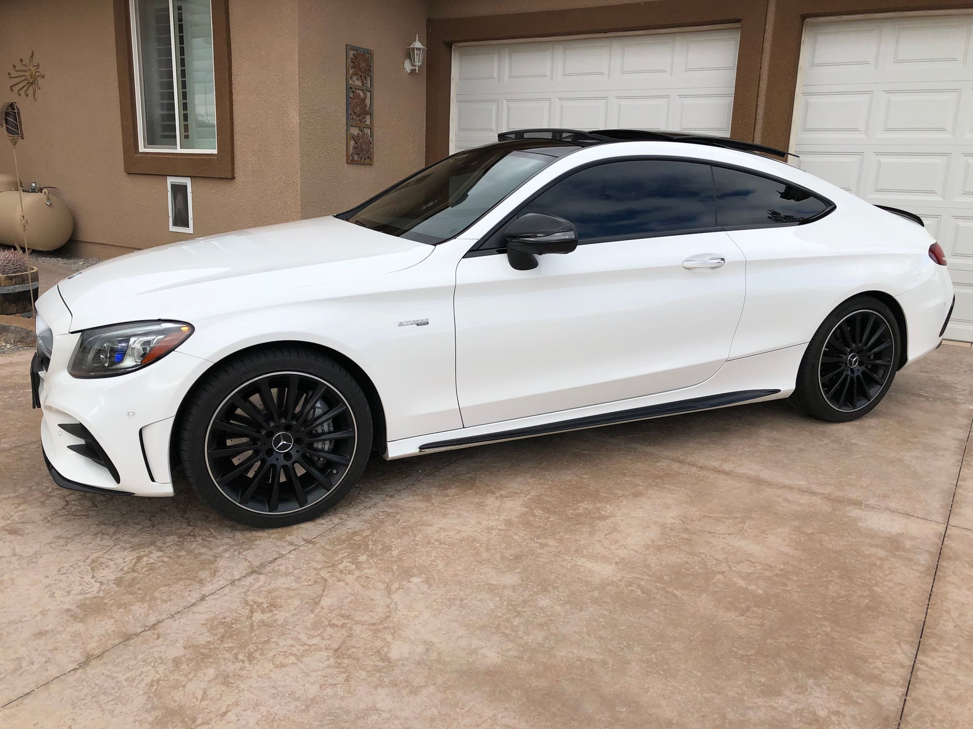 2019 Mercedes-Benz C43 AMG - 2019 C43 Coupe - 22k miles - Used - VIN WDDWJ6EBXKF874625 - 22,000 Miles - 6 cyl - AWD - Automatic - Coupe - White - Sunnyvale, CA 94089, United States