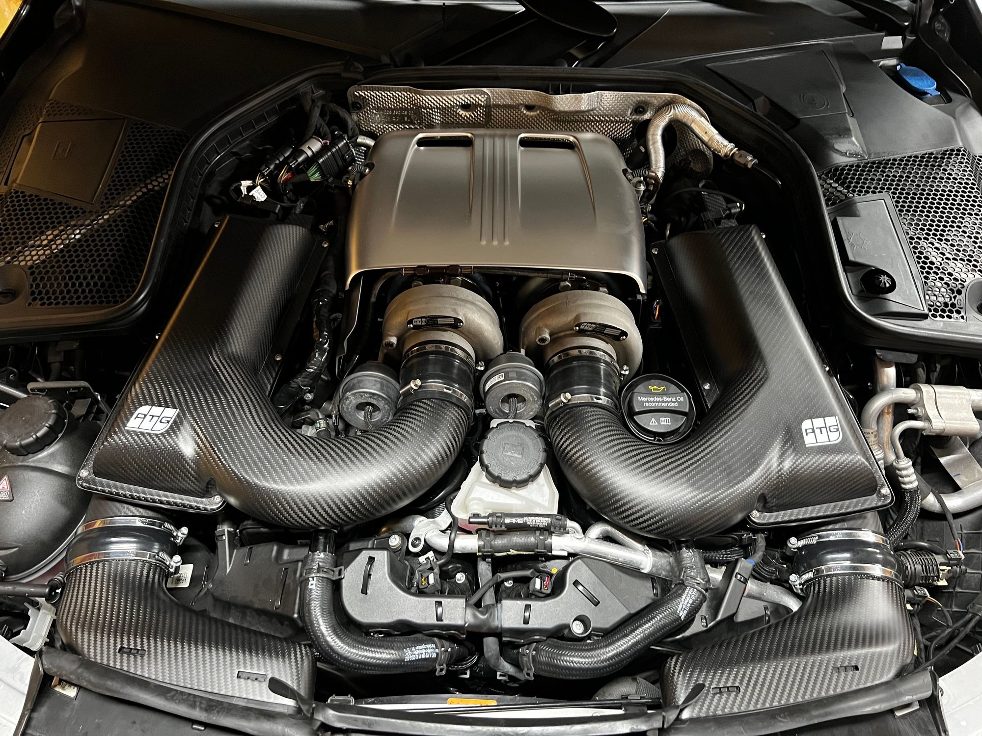 Engine - Intake/Fuel - Premier Tuning Group (PTG) - W205 C63/S Carbon Fiber Intakes - M177.1 - Used - 2015 to 2023 Mercedes-Benz C63 AMG S - Charlotte, NC 28206, United States