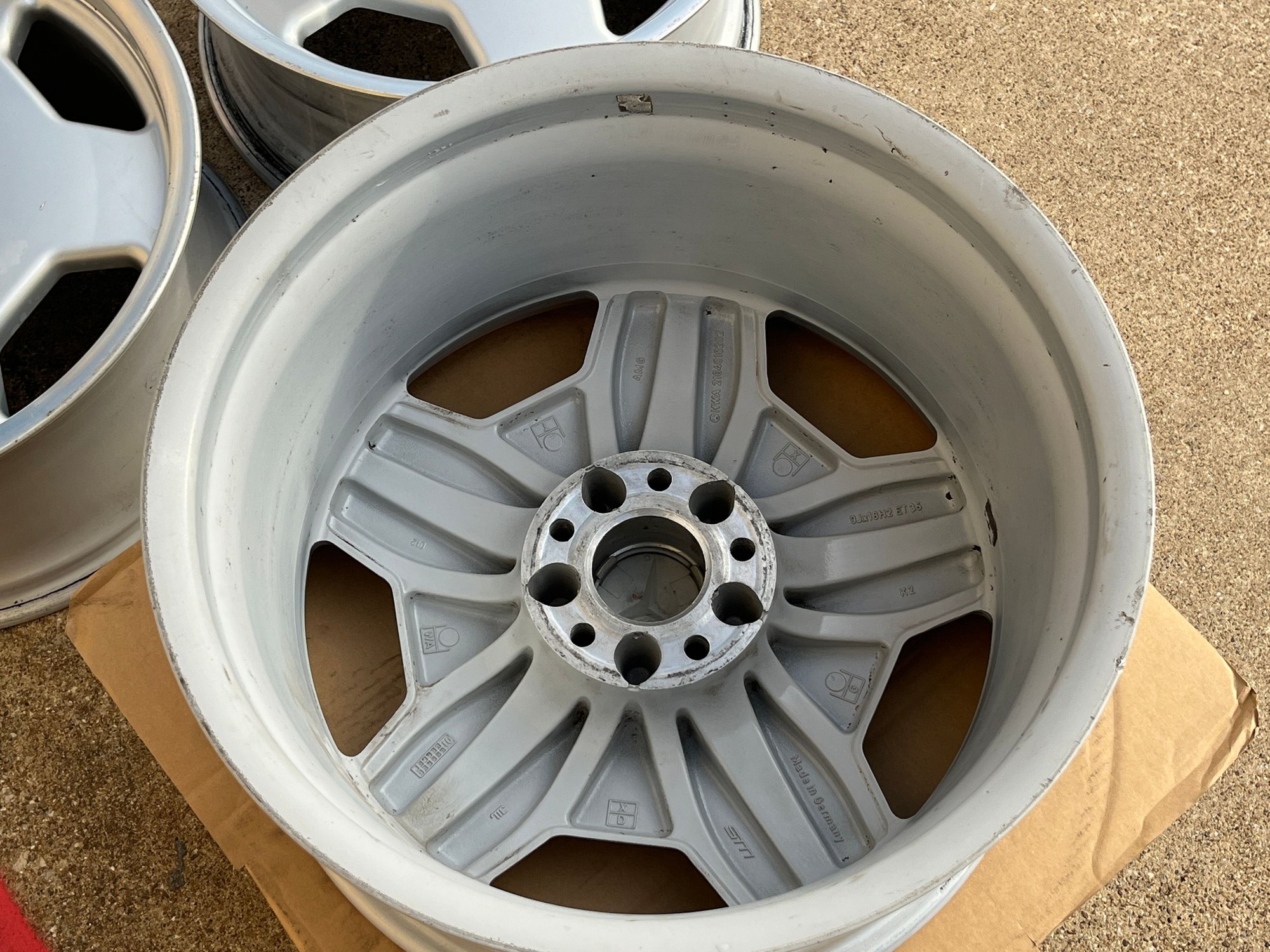 Wheels and Tires/Axles - w210 E55 AMG Monoblock wheels 18x8 18x9 - Used - All Years  All Models - Dallas, TX 75218, United States