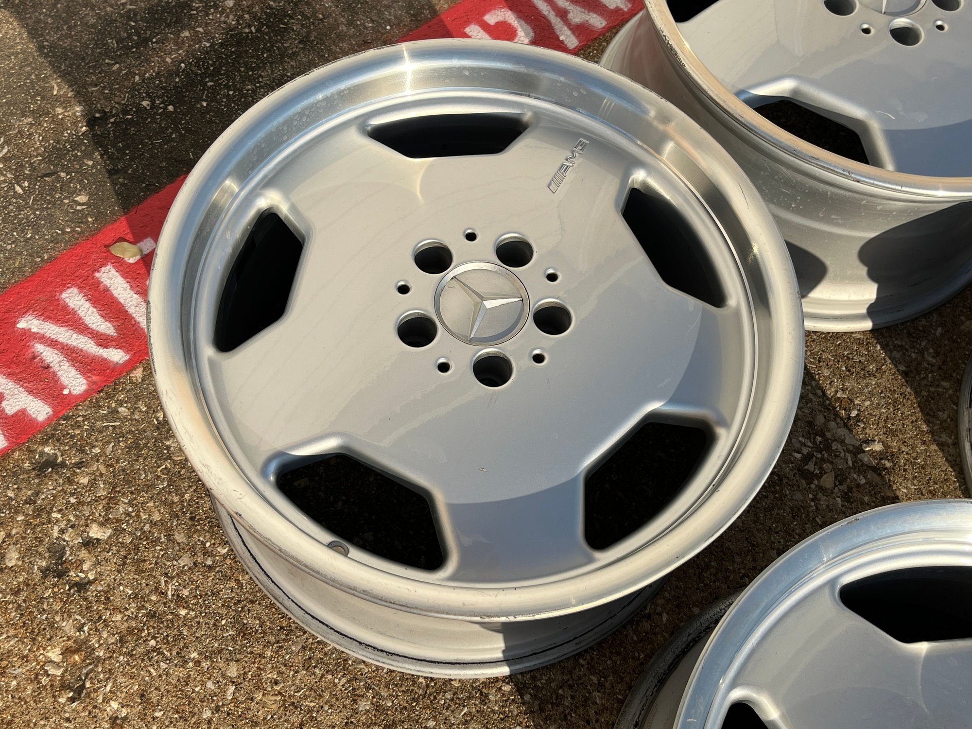 Wheels and Tires/Axles - w210 E55 AMG Monoblock wheels 18x8 18x9 - Used - All Years  All Models - Dallas, TX 75218, United States