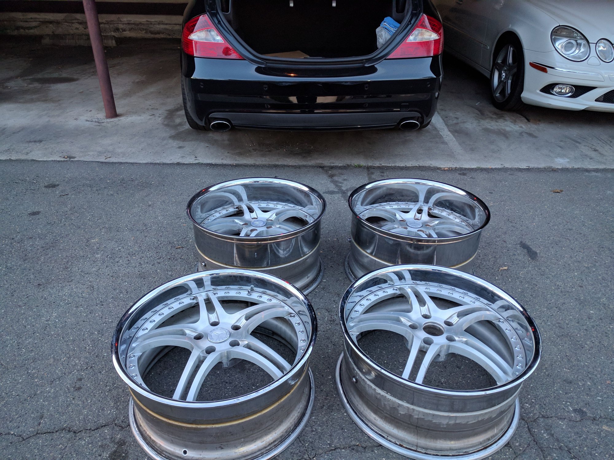 Wheels and Tires/Axles - AC FORGED WHEELS RIMS SPLIT5 SATIN 3 PIECE 20" - Used - 2006 to 2010 Mercedes-Benz CLS550 - Cerritos, CA 90703, United States