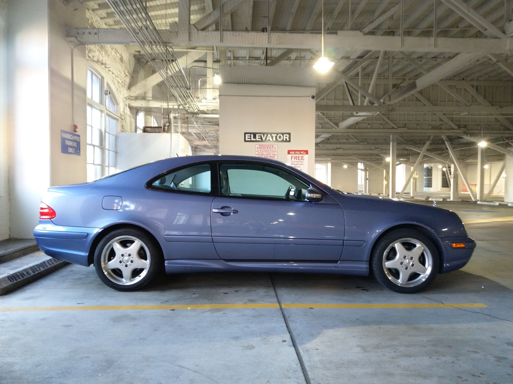 2000 Mercedes-Benz CLK430 - CLK430 - Excellent Condition - Rare Color - over $14k in maintenance! - Used - VIN WDBLJ70G8YF155600 - 127,486 Miles - 4 cyl - 2WD - Automatic - Coupe - Blue - San Francisco, CA 94102, United States