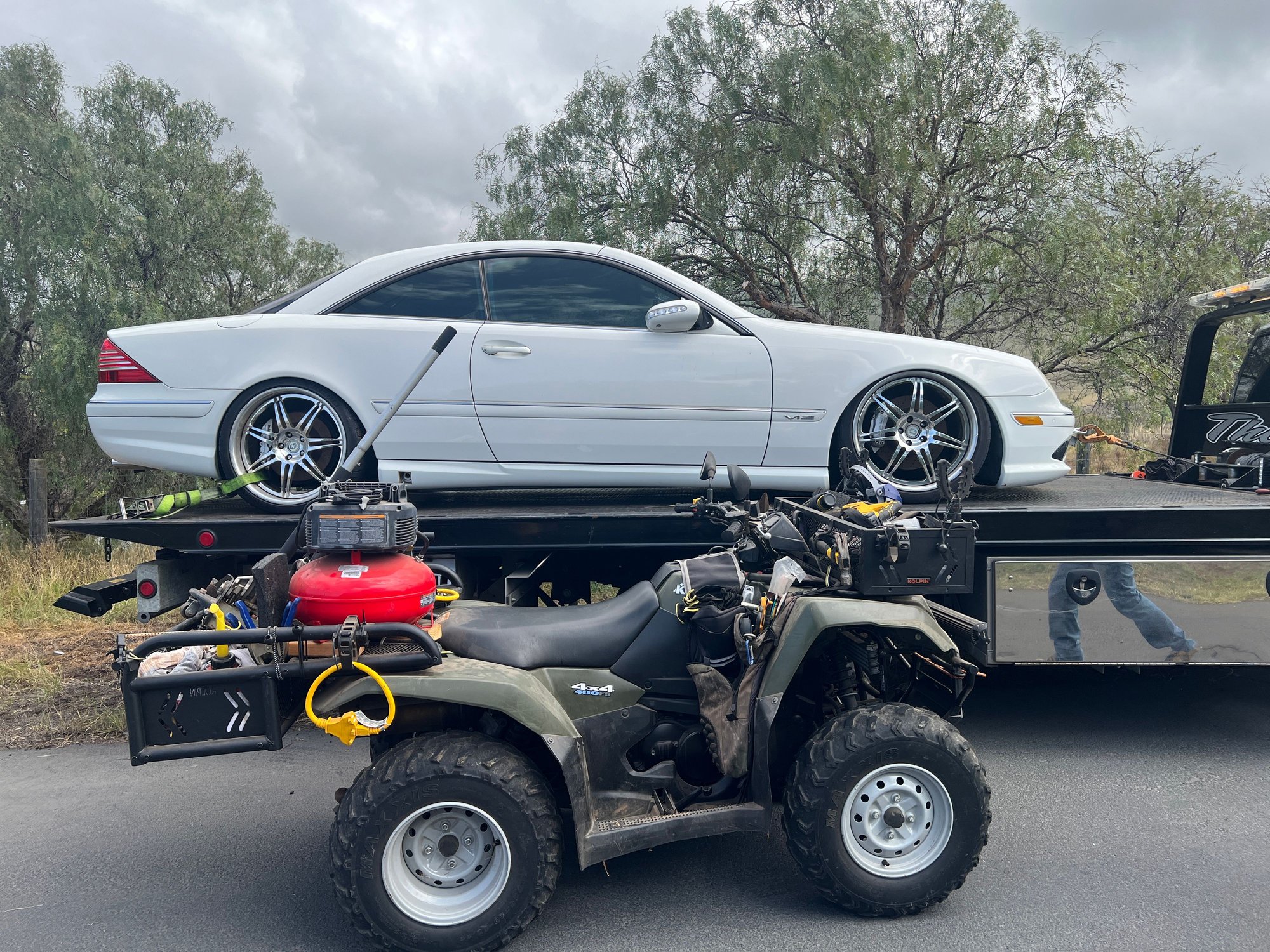 I live on the Big Island of Hawaii. My 2003 CL600 needs to go. It needs an ignition module, potentially the ABC system in the front fixed. I say potentially as the car has sat for a year. Since it won�t start you cannot raise the car. It also may need coil packs. I�m not interested in parting it out. Does anyone reading this live on the Big Island and looking for a project. It has under 100,000 miles. Thanks! 