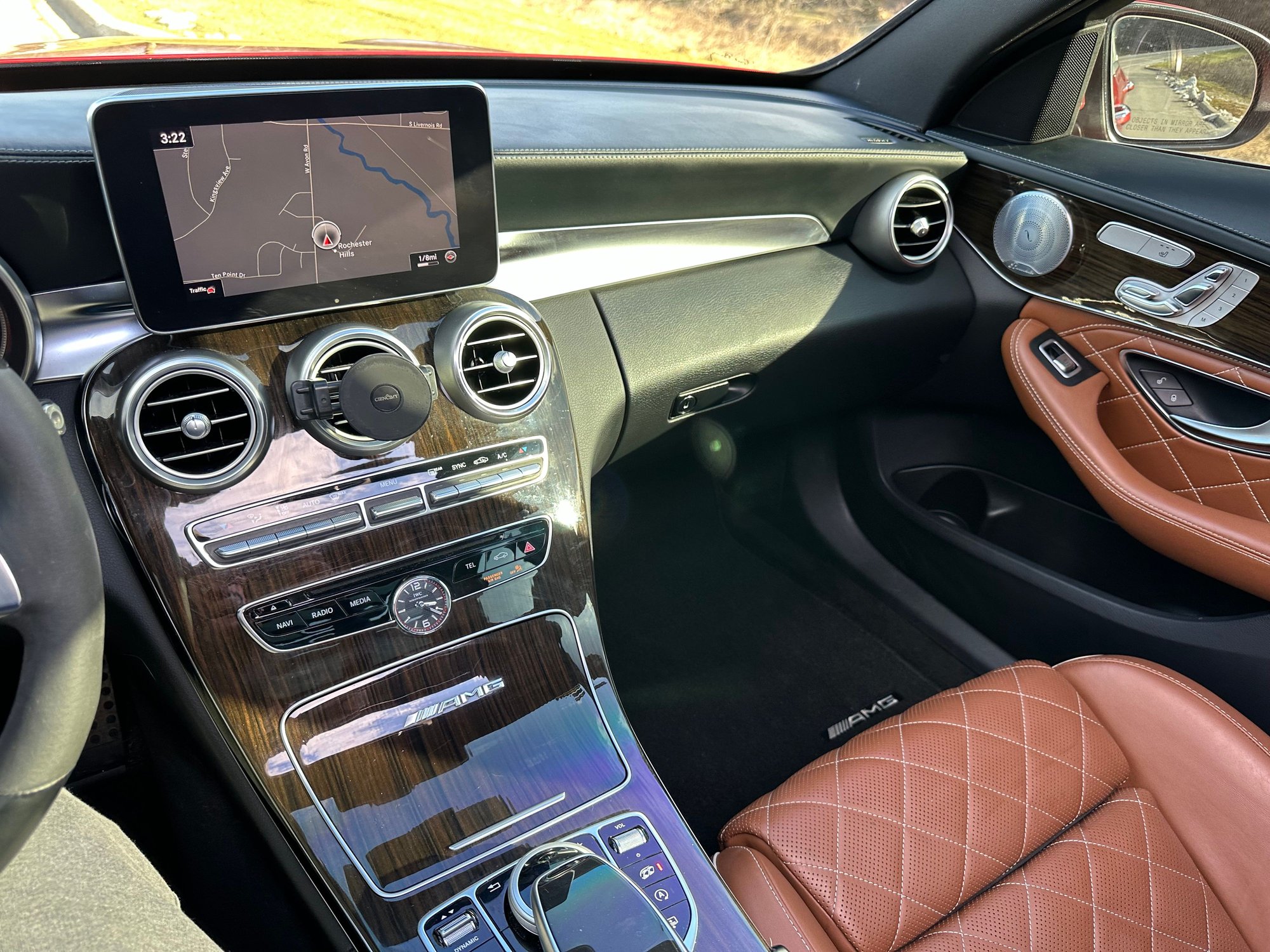 2017 Mercedes-Benz C63 AMG S - 2017 Mercedes Benz c63S AMG stage 2 PTG tuned rare color combo - Used - VIN 55SWF8HB0HU187460 - 33,000 Miles - 8 cyl - Red - Rochester Hills Michigan, MI 48307, United States