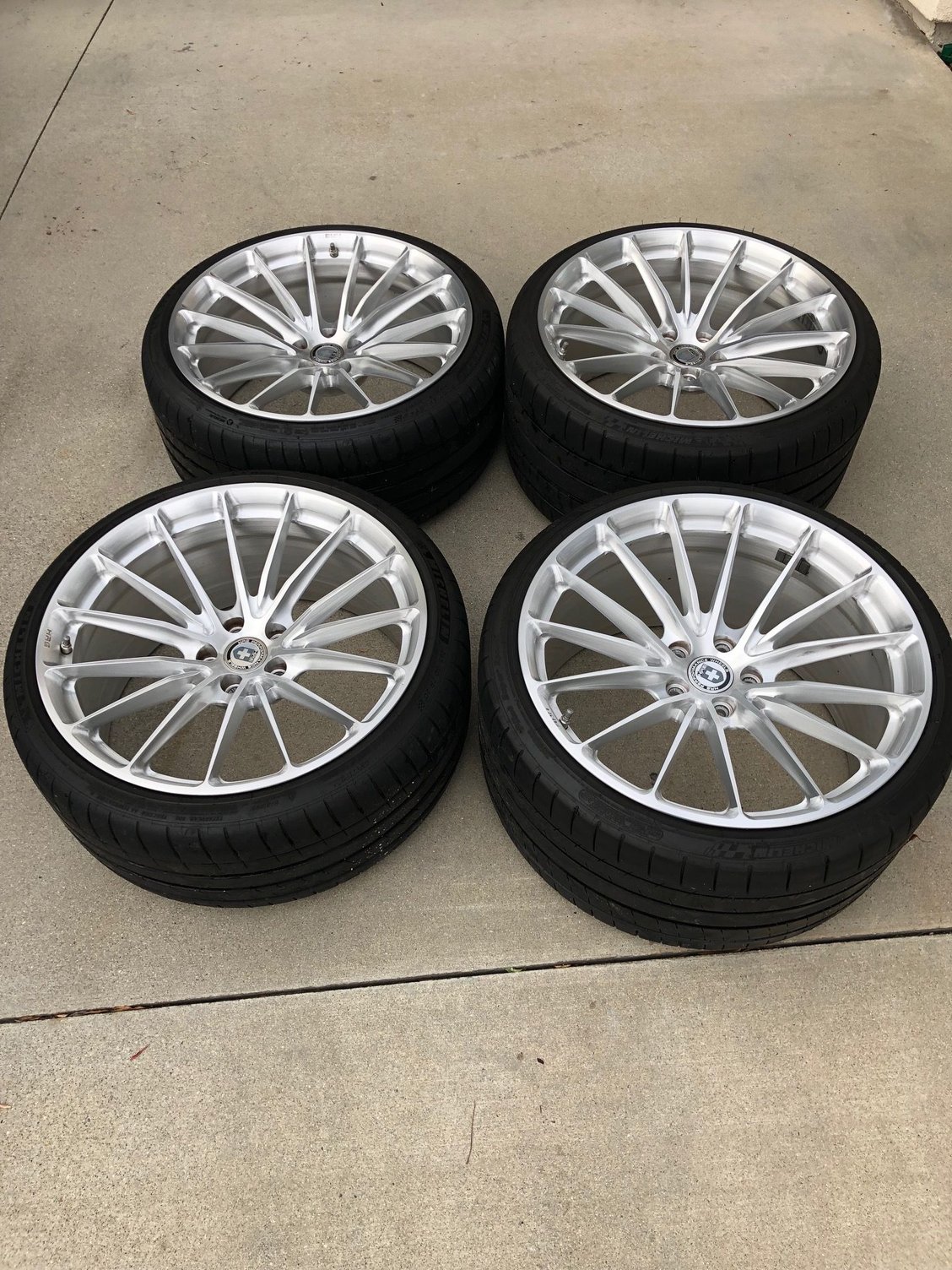 Wheels and Tires/Axles - HRE P103s for W205 C63(s) Coupe - Brushed Clear w/Tires/TPMS - Used - Glendale, CA 91208, United States