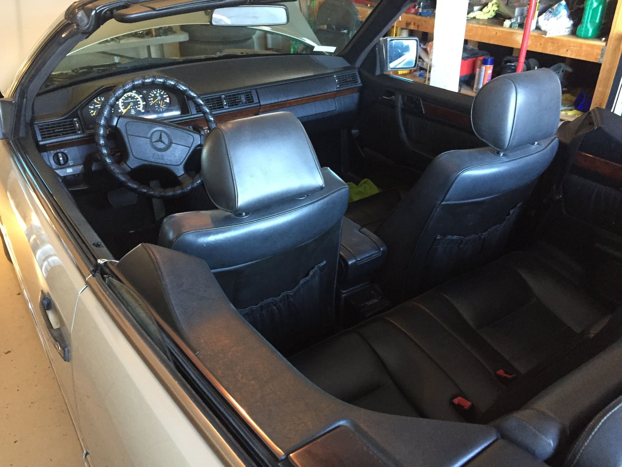 1994 Mercedes-Benz E320 - 94 E320 Cabriolet - Used - VIN WDBEA66E8RC147248 - 166,000 Miles - 6 cyl - 2WD - Automatic - Convertible - Silver - Scottsdale, AZ 85257, United States