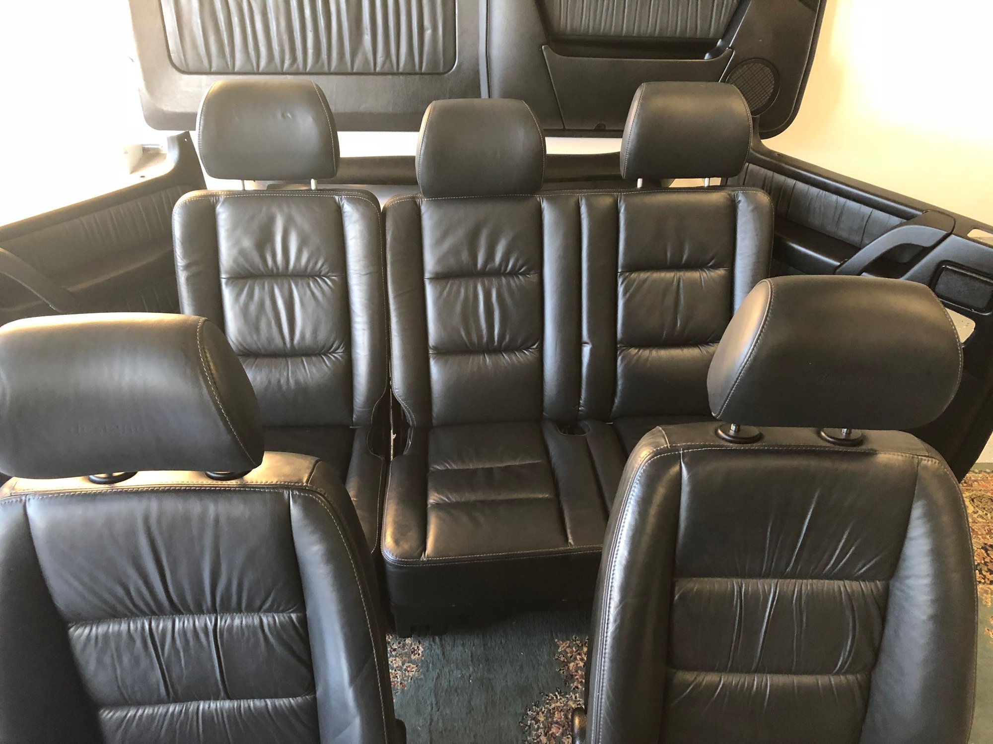 Interior/Upholstery - Mercedes G Wagen w463 Complete Designo Interior - front/rear seats and door panels - Used - 2005 to 2007 Mercedes-Benz G55 AMG - Costa Mesa, CA 92627, United States