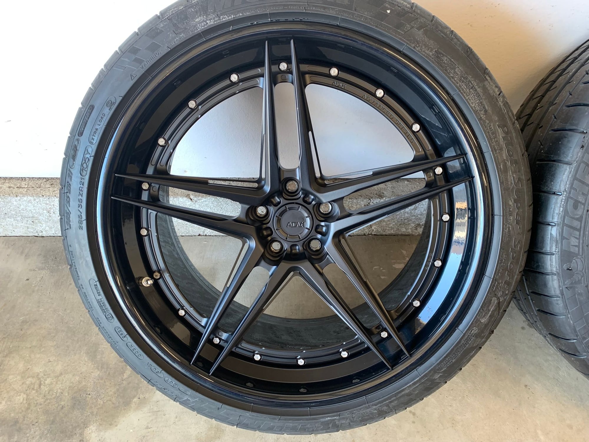 Wheels and Tires/Axles - ADV.1 ADV05 Track Spec Advanced Series Wheels - 20" & 21" - with Michelin Pilot Tires - Used - 2018 to 2023 Mercedes-Benz E63 AMG S - Santa Barbara, CA 93111, United States