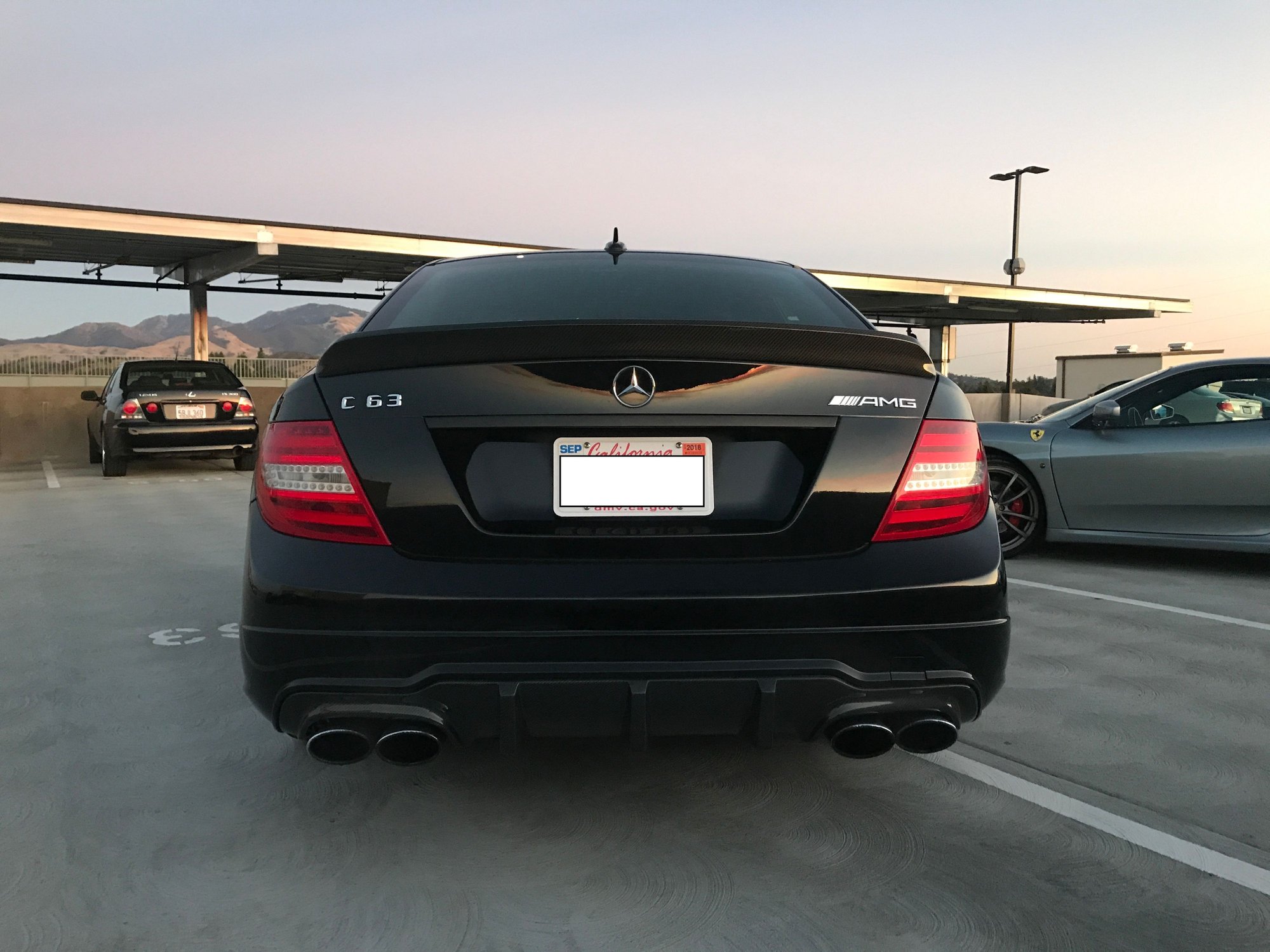 2013 Mercedes-Benz C63 AMG - 2013 C63 AMG - Used - VIN WDDGF7HB8DA880835 - 53,755 Miles - 8 cyl - 2WD - Automatic - Sedan - Black - Walnut Creek, CA 94596, United States