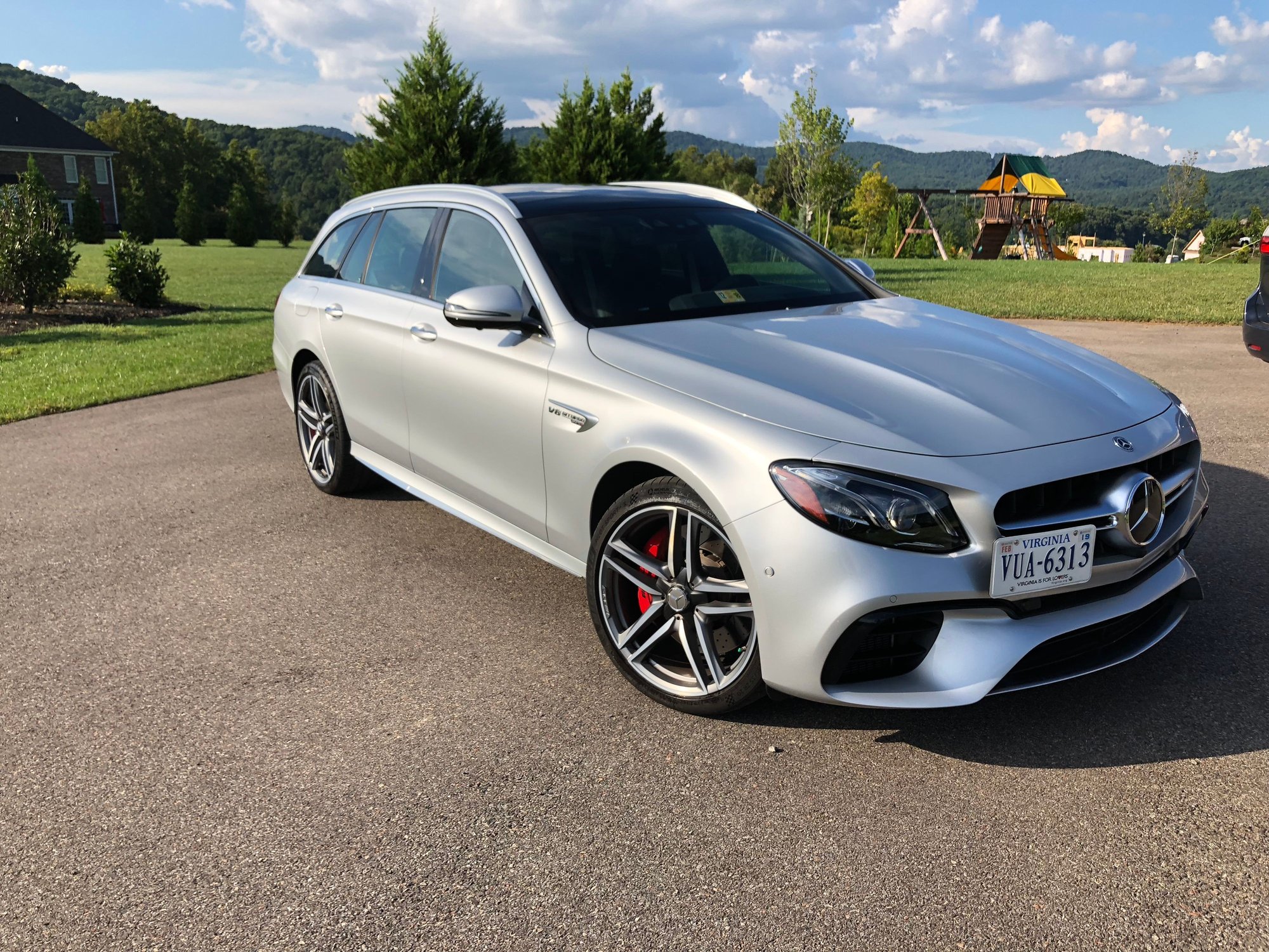 2018 Mercedes-Benz E63 AMG S - 2018 E63S AMG wagon only 9800 miles 103K obo - Used - VIN WDDZH8KB7JA382557 - 9,800 Miles - 8 cyl - AWD - Automatic - Wagon - Silver - Salem, VA 24153, United States
