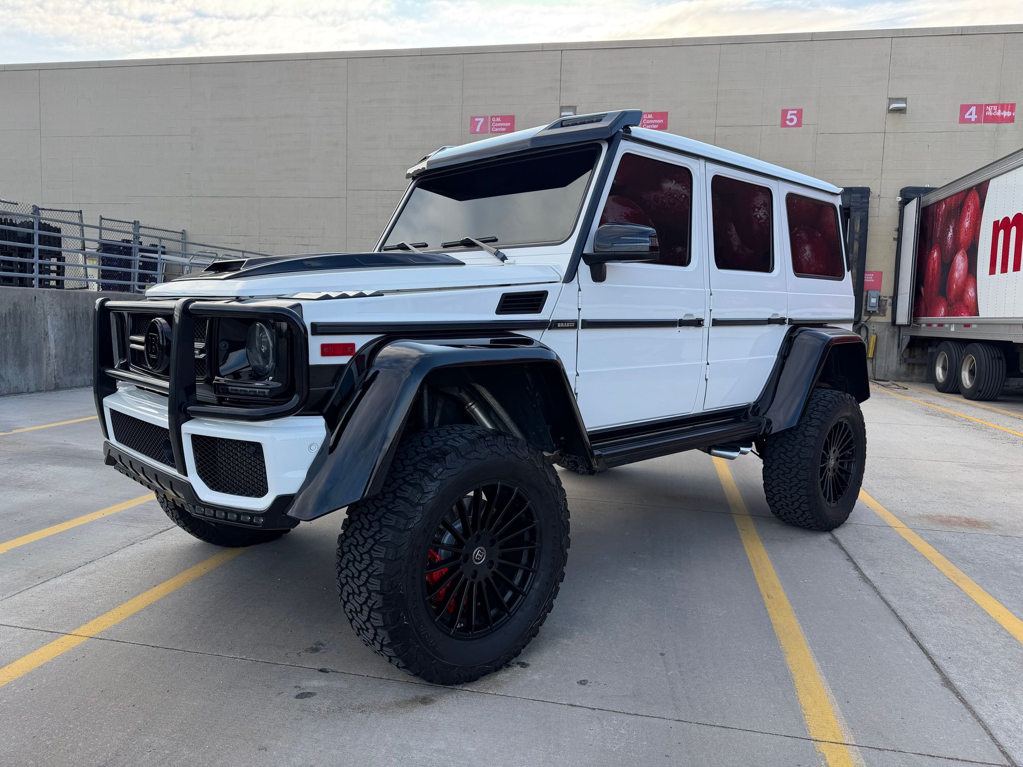 2016 Mercedes-Benz G63 AMG - 2016 Mercedes Benz G63 AMG 4 by 4 Squared Brabus parts Tibus portal axles - Used - VIN WDCYC7DF4GX252220 - 45,000 Miles - 8 cyl - White - Rochester Hills, MI 48307, United States