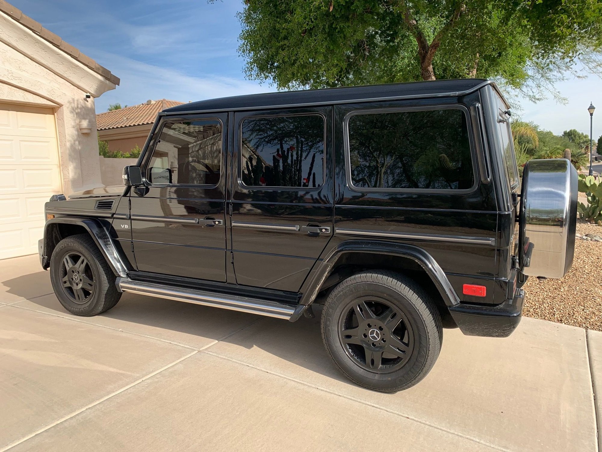 2003 Mercedes-Benz G500 - 2003 Mercedes-Benz G500 - Used - VIN WDCYR49E43X141559 - 198,000 Miles - 8 cyl - 4WD - Automatic - SUV - Black - Nnnn, AZ 55555, United States