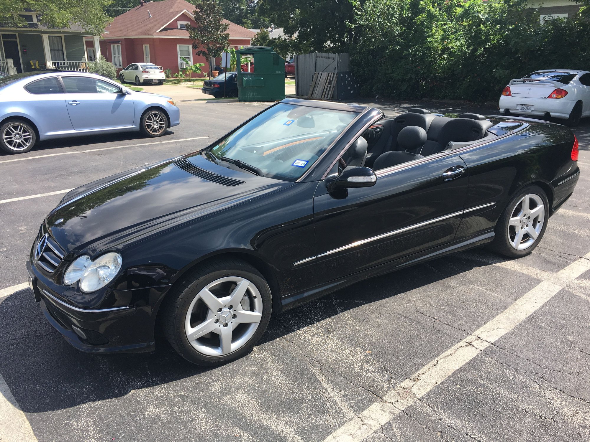2005 Mercedes-Benz CLK500 - 2005 CLK500 Cabriolet, very good condition, 160kmi - Used - VIN WDBTK75G95T038577 - 160 Miles - 8 cyl - 2WD - Automatic - Convertible - Black - Katy, TX 77494, United States