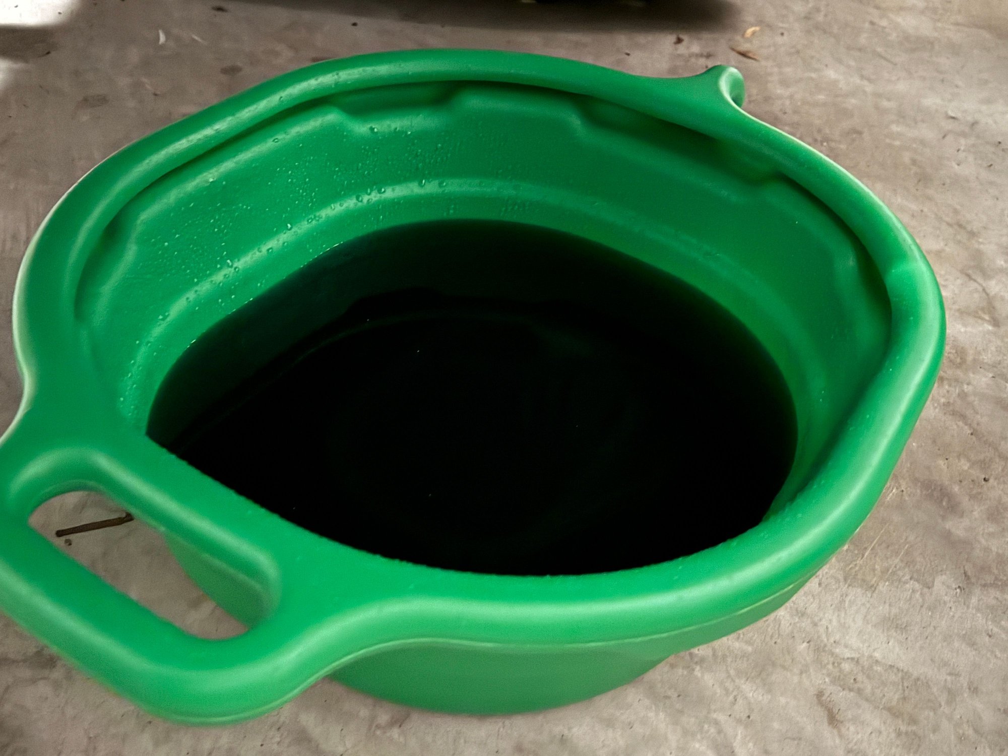 Drained coolant from 2012 GLK350. 