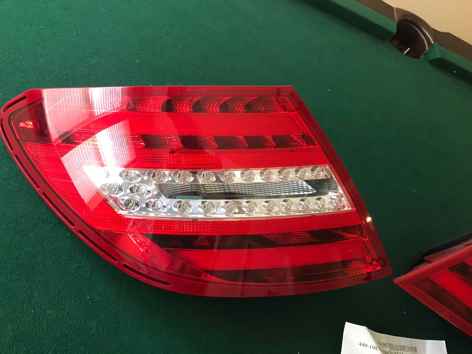 Exterior Body Parts - Mercedes 2008-2011 C-Class LED Taillights - DEPO W204 C300 C350 C63 - Used - 2008 to 2011 Mercedes-Benz C63 AMG - 2008 to 2011 Mercedes-Benz C300 - 2008 to 2011 Mercedes-Benz C350 - Houston, TX 77002, United States