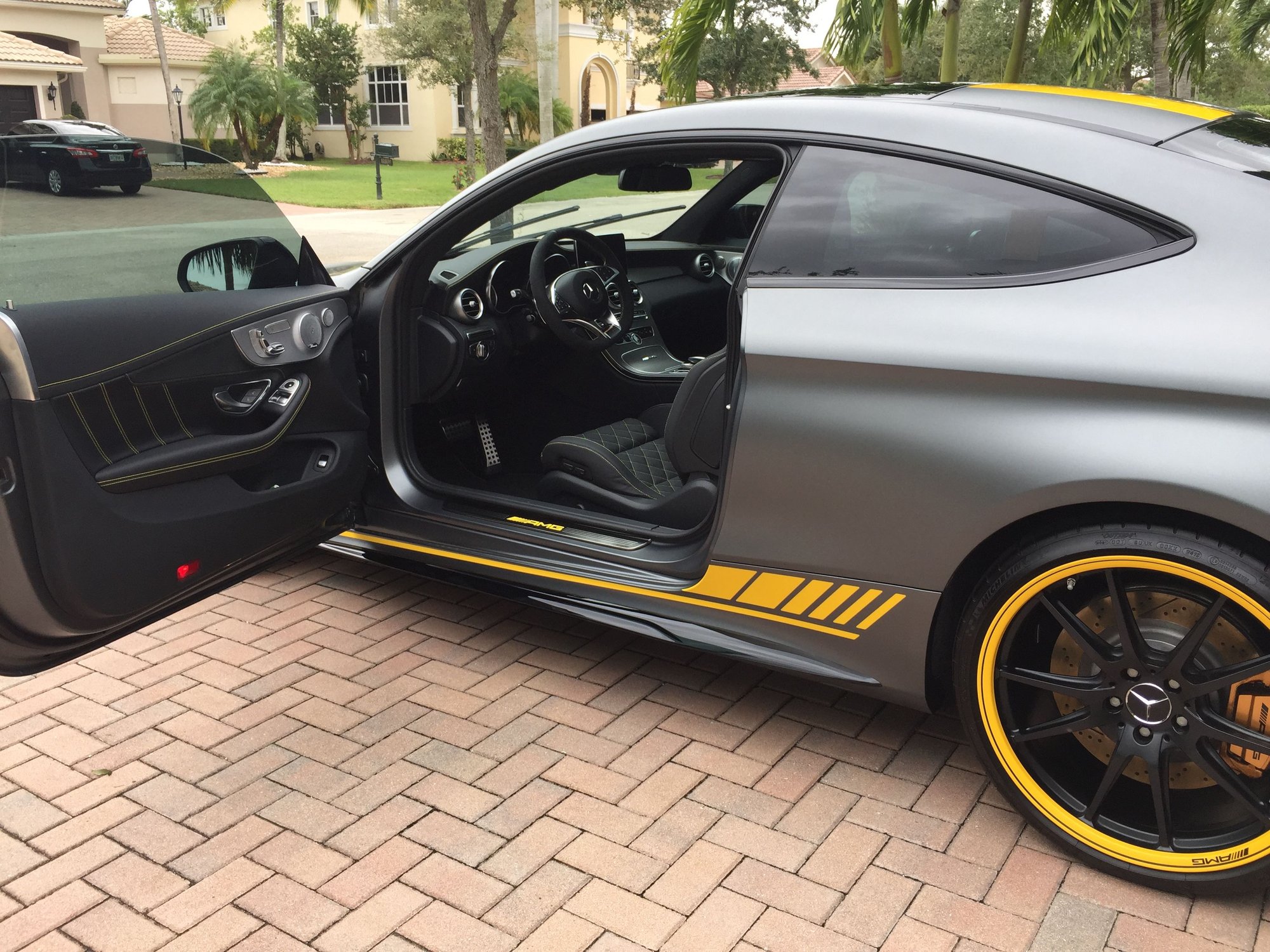 2017 Mercedes-Benz C63 AMG S - 2017 C63S Edition 1 Coupe / Less than 50k Miles - Used - VIN WDDWJ8HB2HF425116 - 48,365 Miles - 8 cyl - Automatic - Coupe - Gray - Coral Springs, FL 33067, United States