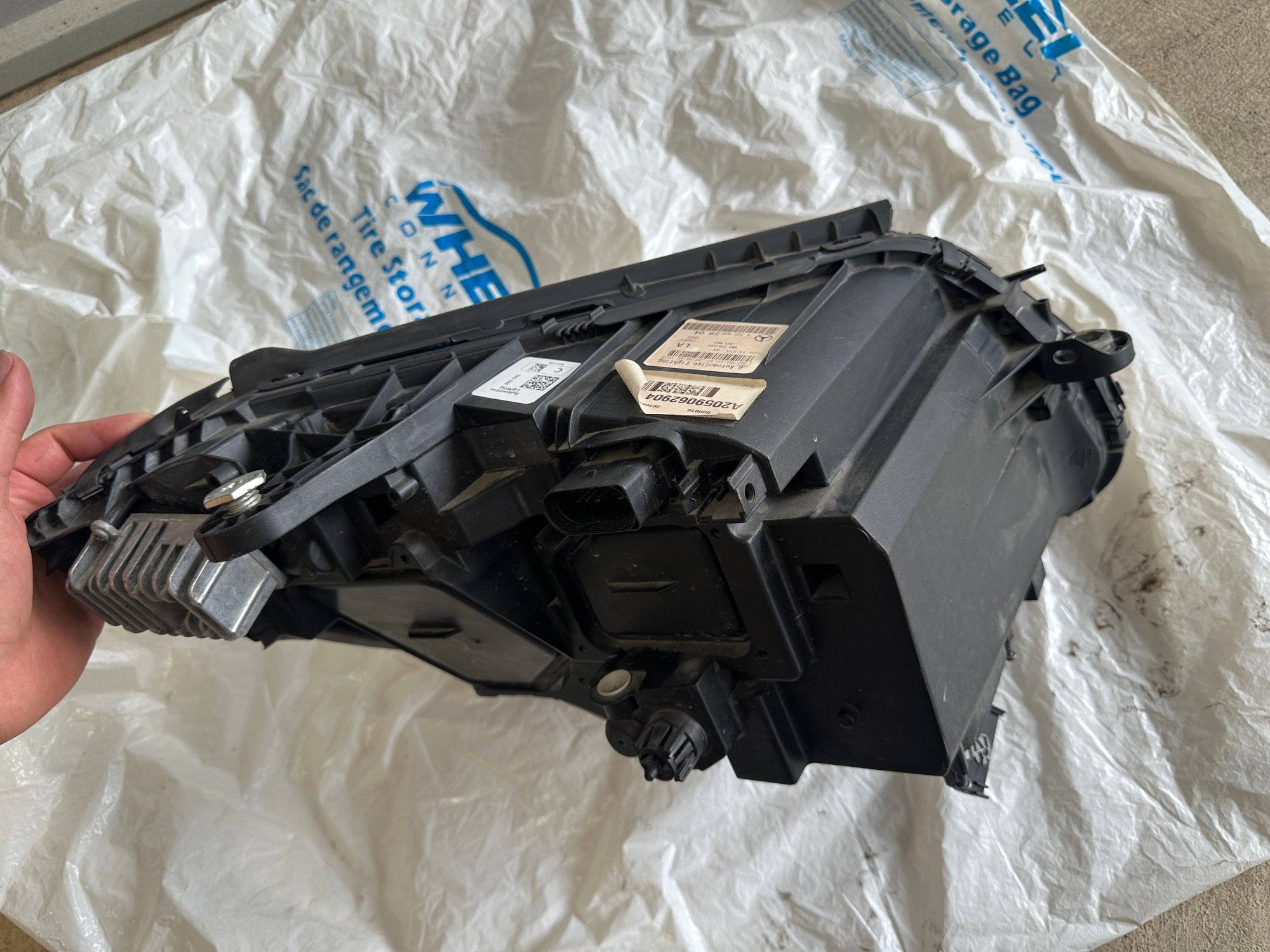 Lights - 2015-2018 Mercedes-Benz W205 C300 C350e C43 C63 LED Headlight LH Left ALL TABS! - Used - 2015 to 2018 Mercedes-Benz C-Class - Dallas, TX 75088, United States