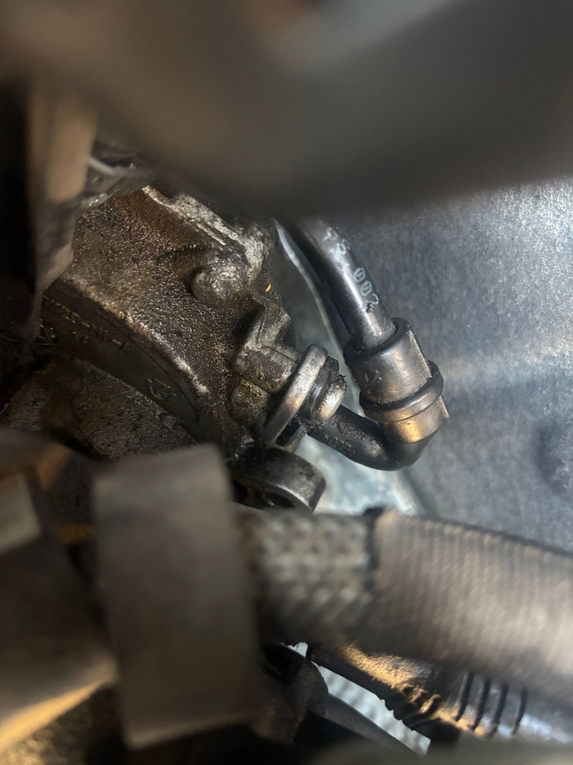 More zoomed in on the actual part that�s leaking.