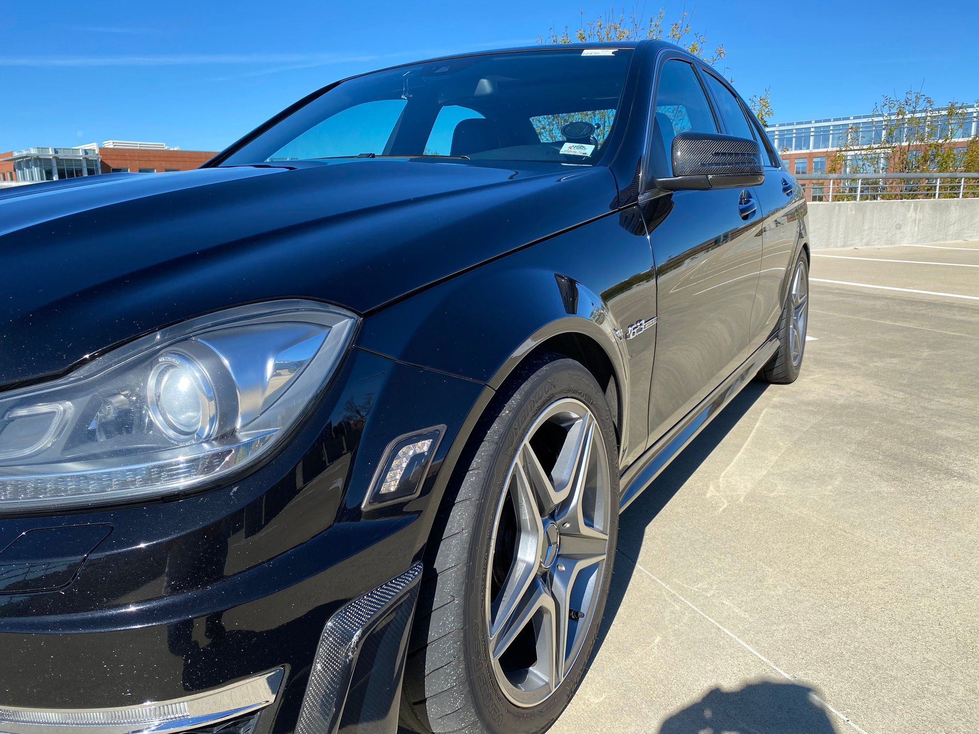 2012 Mercedes-Benz C63 AMG - Very Clean 2012 C63 AMG P31 - Used - VIN WDDGF7HB6CA682592 - 96,100 Miles - 8 cyl - 2WD - Automatic - Sedan - Black - Raleigh, NC 27603, United States
