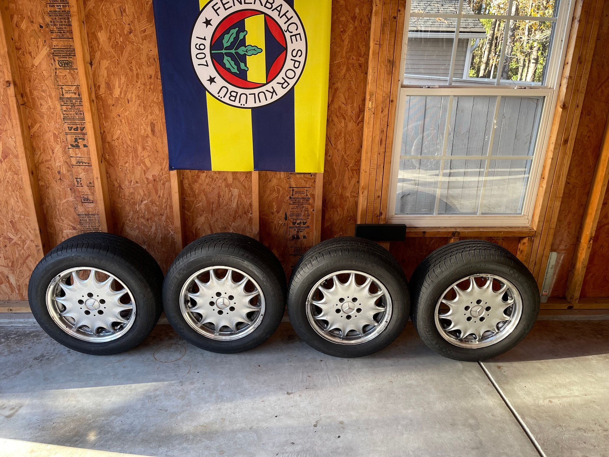 Wheels and Tires/Axles - OEM wheels with Michelin tires - Used - All Years Mercedes-Benz All Models - Summerville, SC 29485, United States