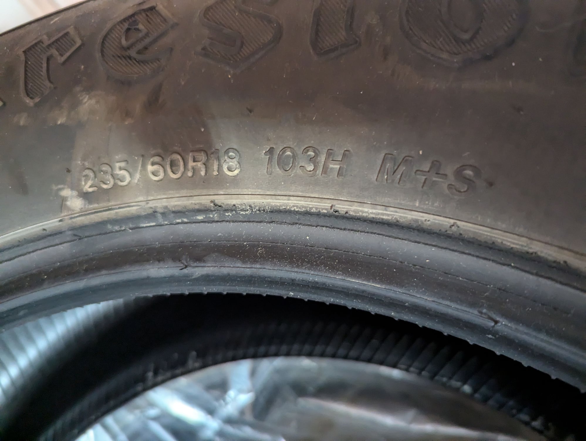 Wheels and Tires/Axles - Set 235 60 18  Firestone Destination LE3 103H 7-8/32" great shape - Used - Bloomfield Hills, MI 48301, United States